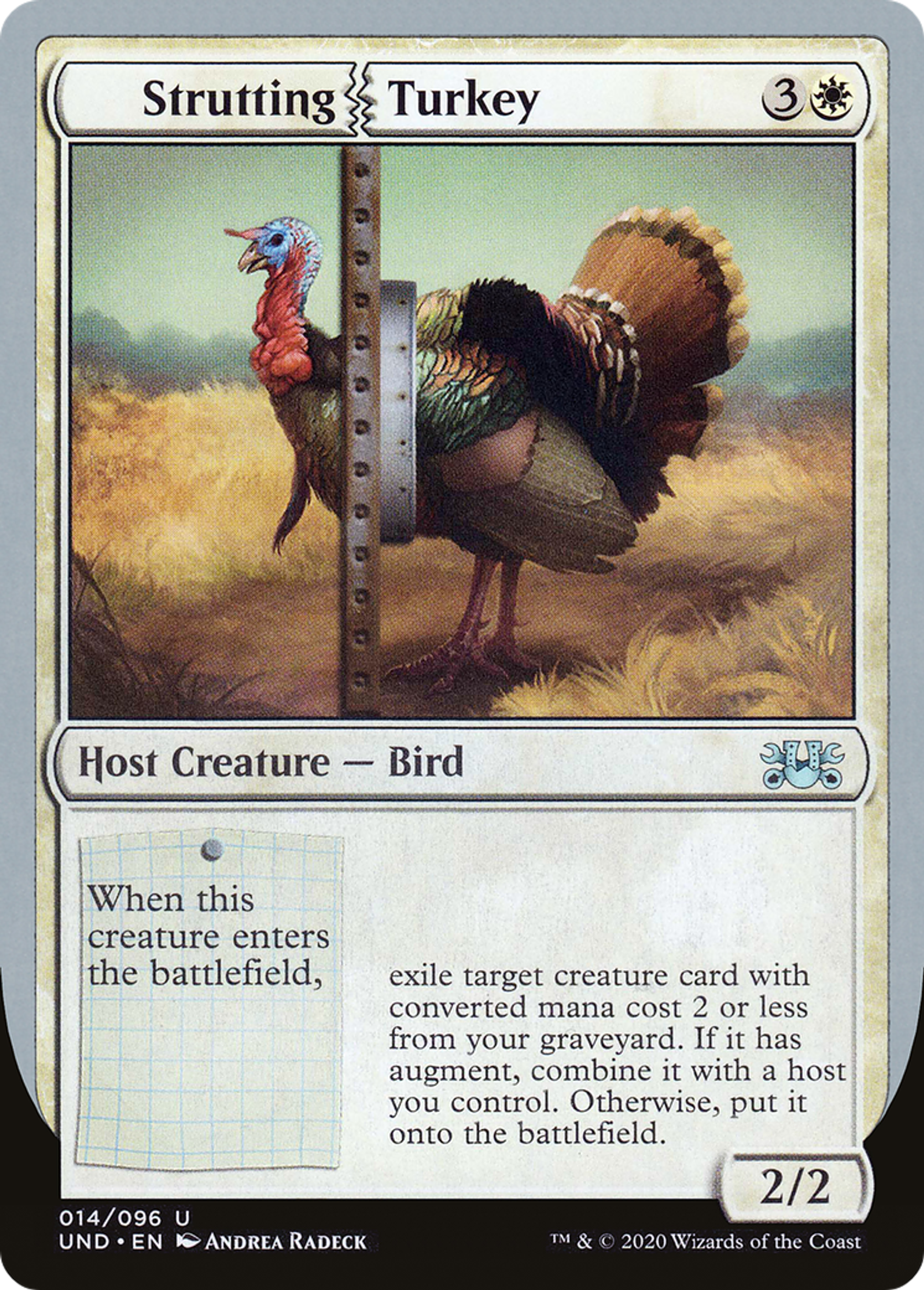 Strutting Turkey — Unsanctioned — Magic: The Gathering