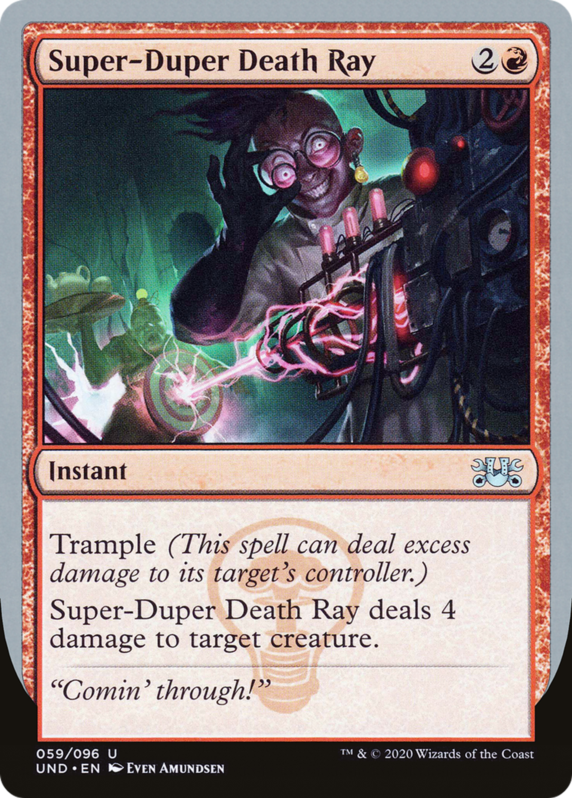 Super-Duper Death Ray — Unsanctioned — Magic: The Gathering