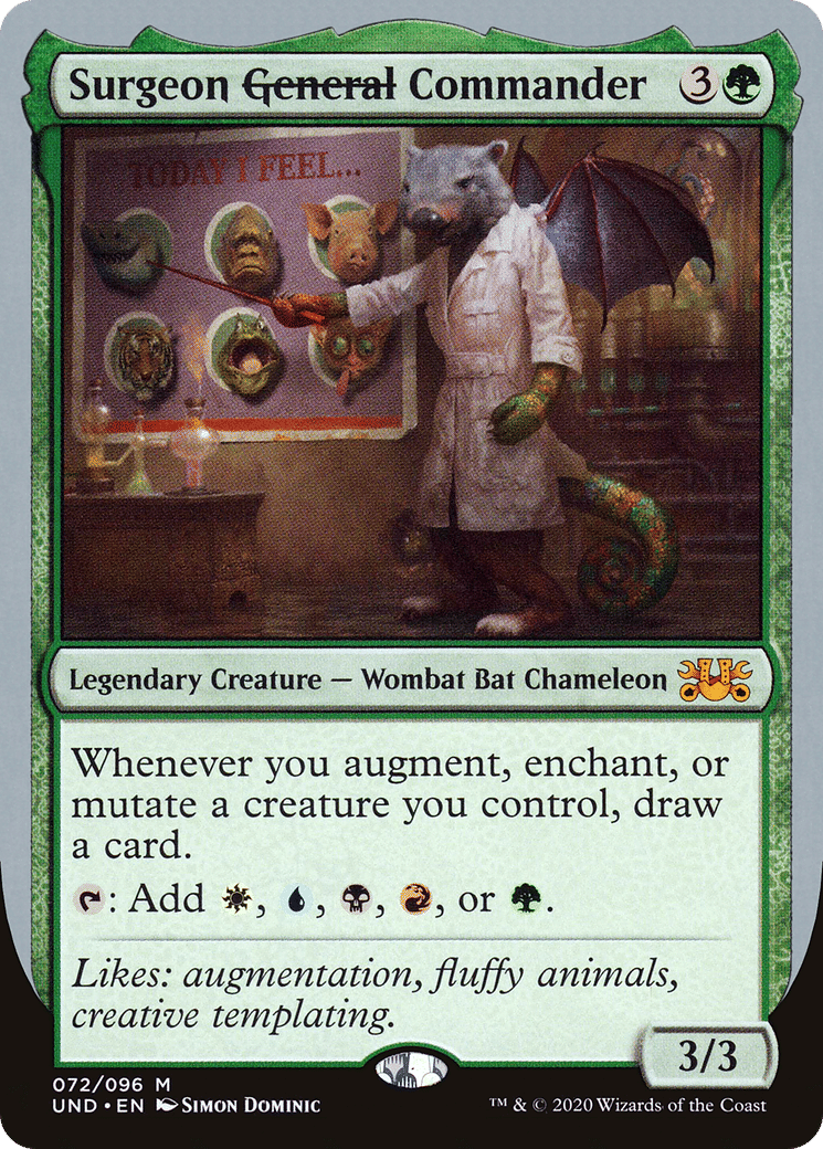 Surgeon General Commander — Unsanctioned — Magic: The Gathering