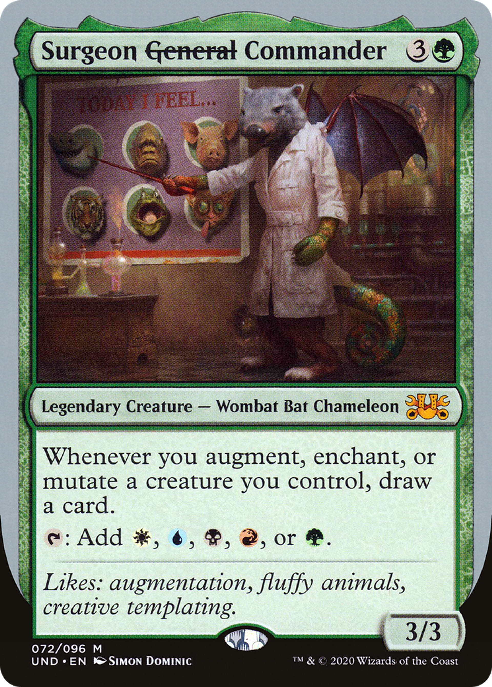 Surgeon General Commander — Unsanctioned — Magic: The Gathering
