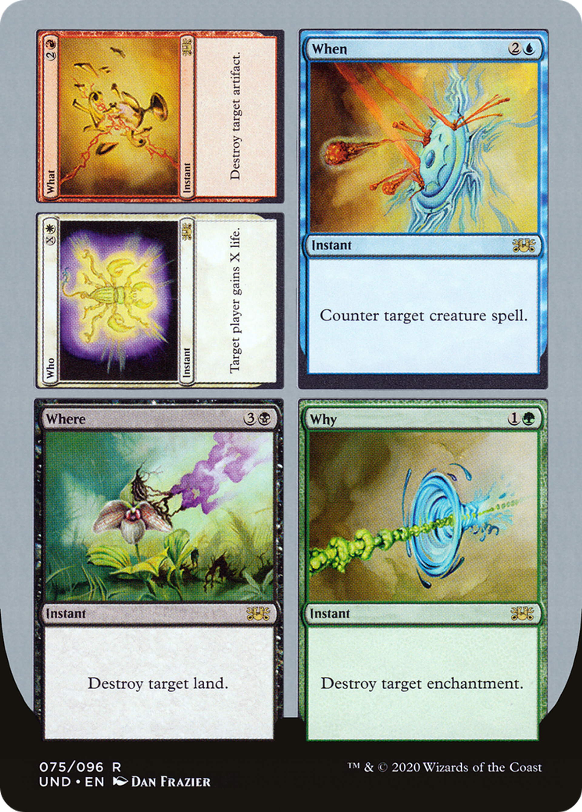 Who // What // When // Where // Why — Unsanctioned — Magic: The Gathering