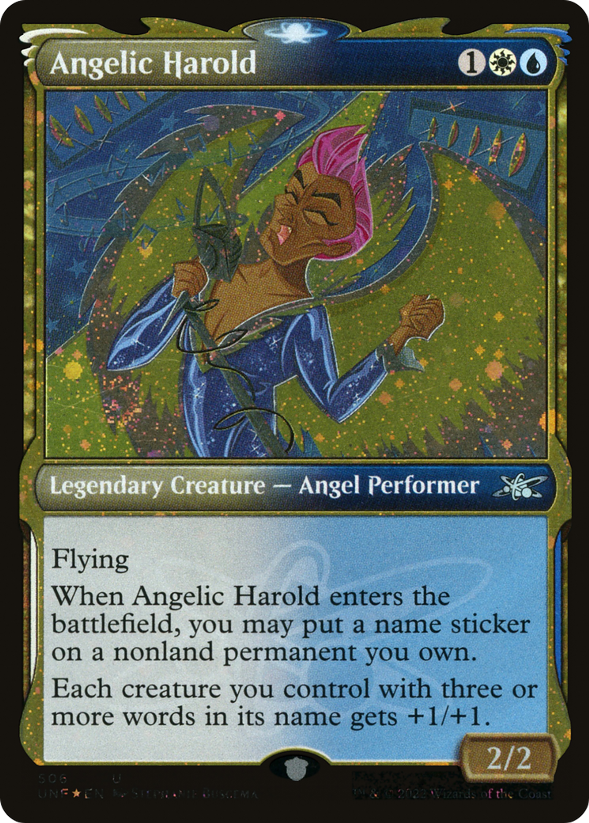 Angelic Harold — Unfinity — Magic: The Gathering