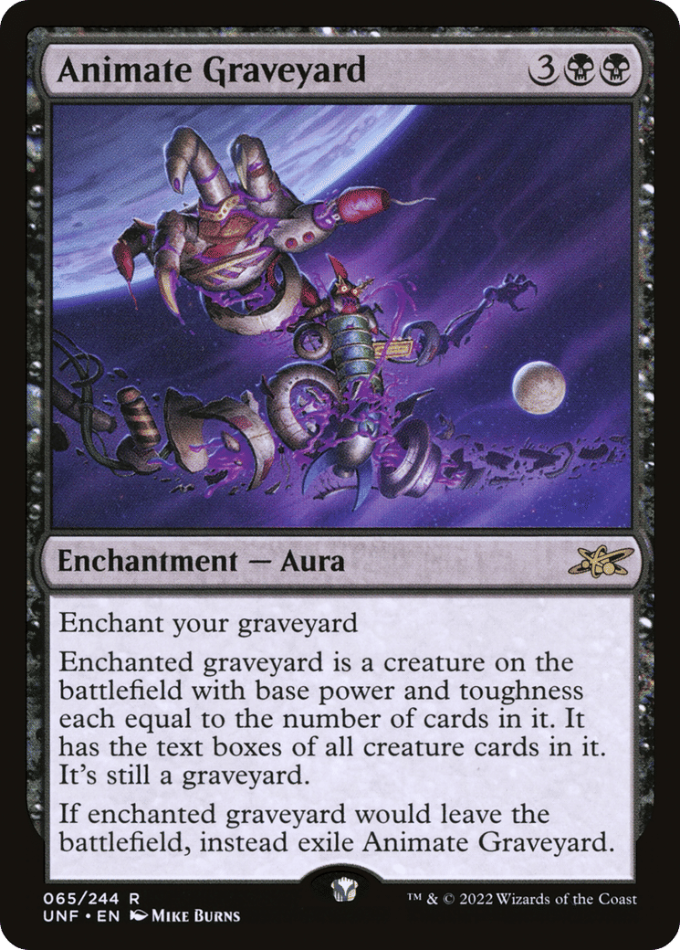Animate Graveyard — Unfinity — Magic: The Gathering