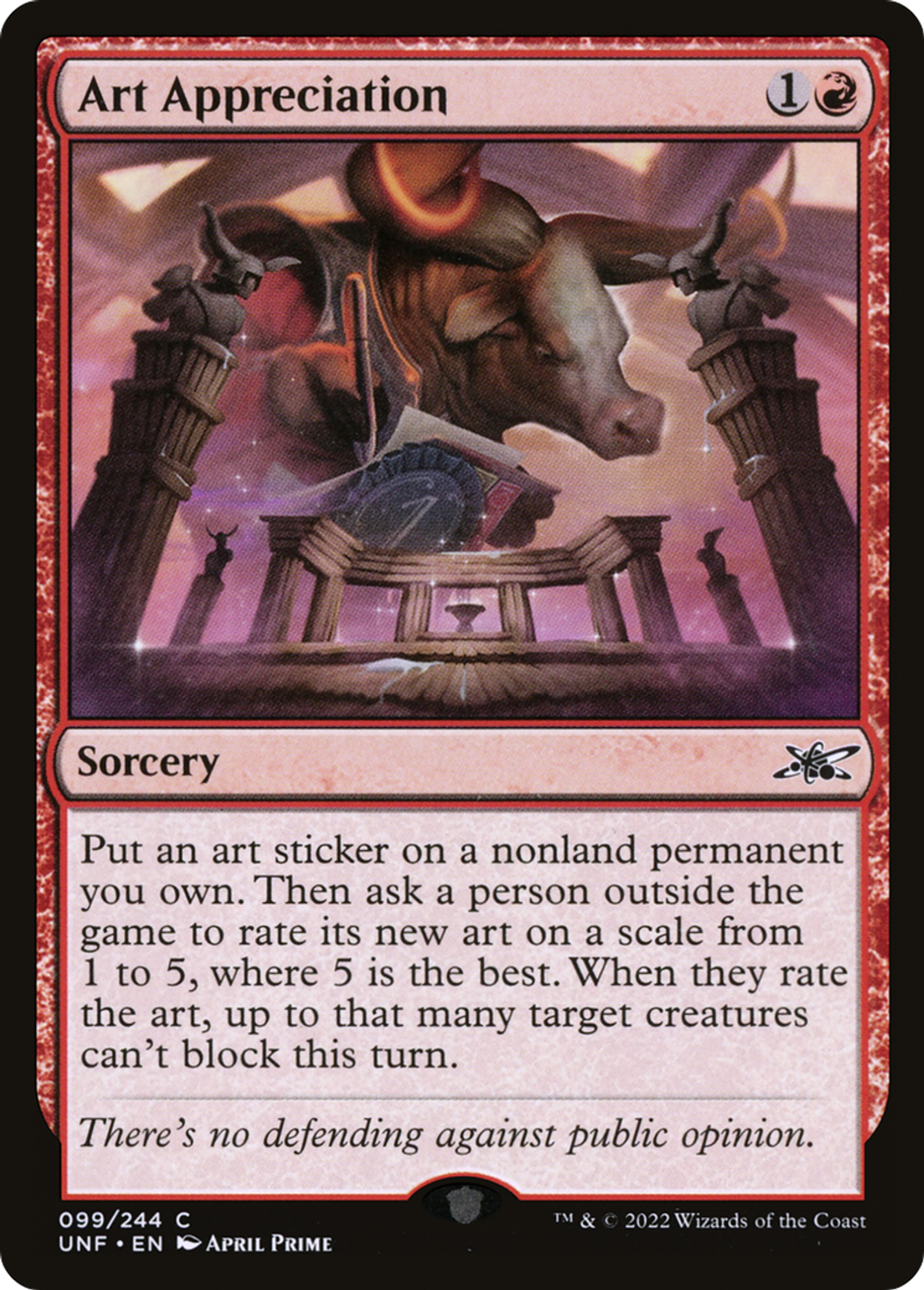 Art Appreciation — Unfinity — Magic: The Gathering