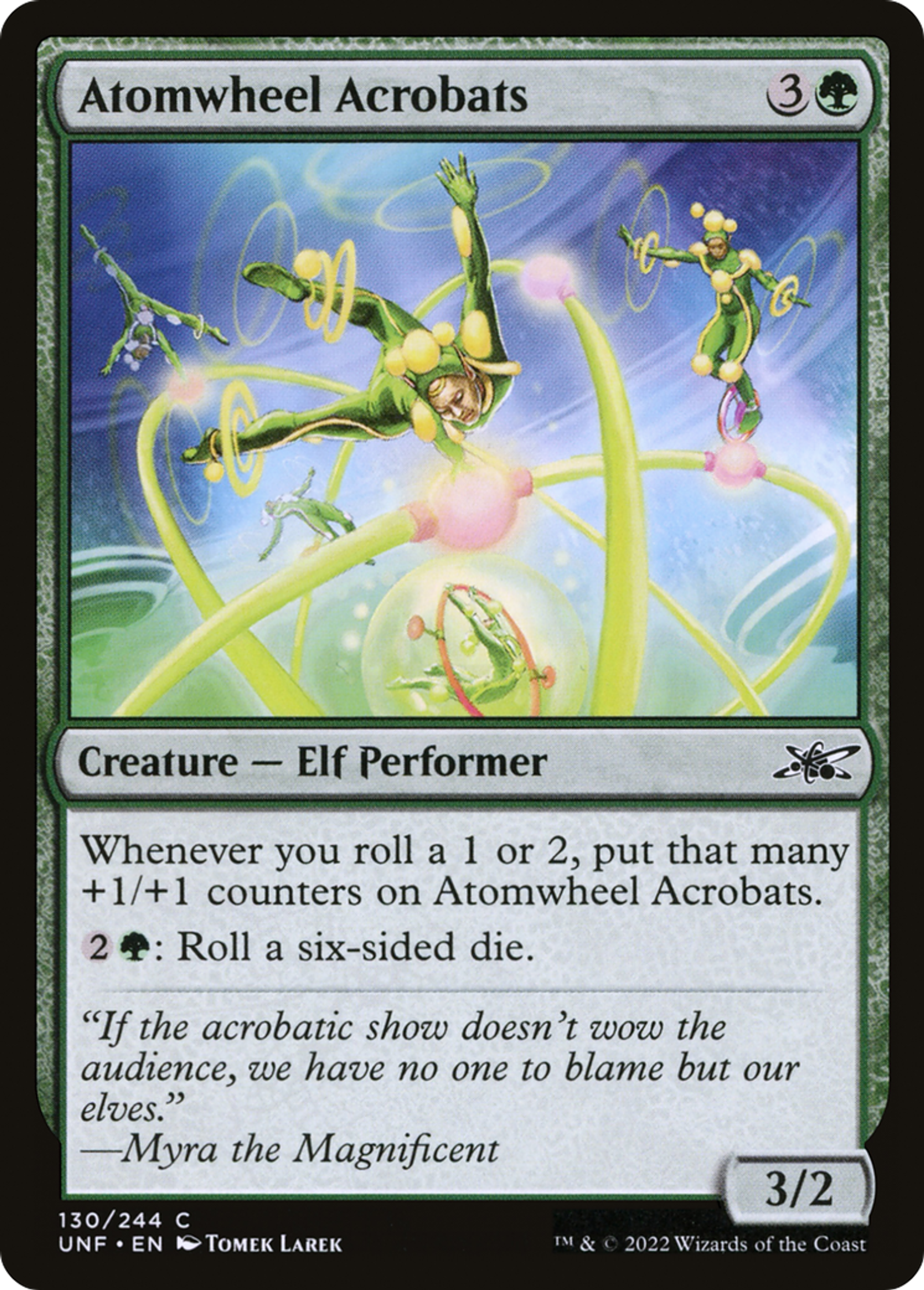 Atomwheel Acrobats — Unfinity — Magic: The Gathering