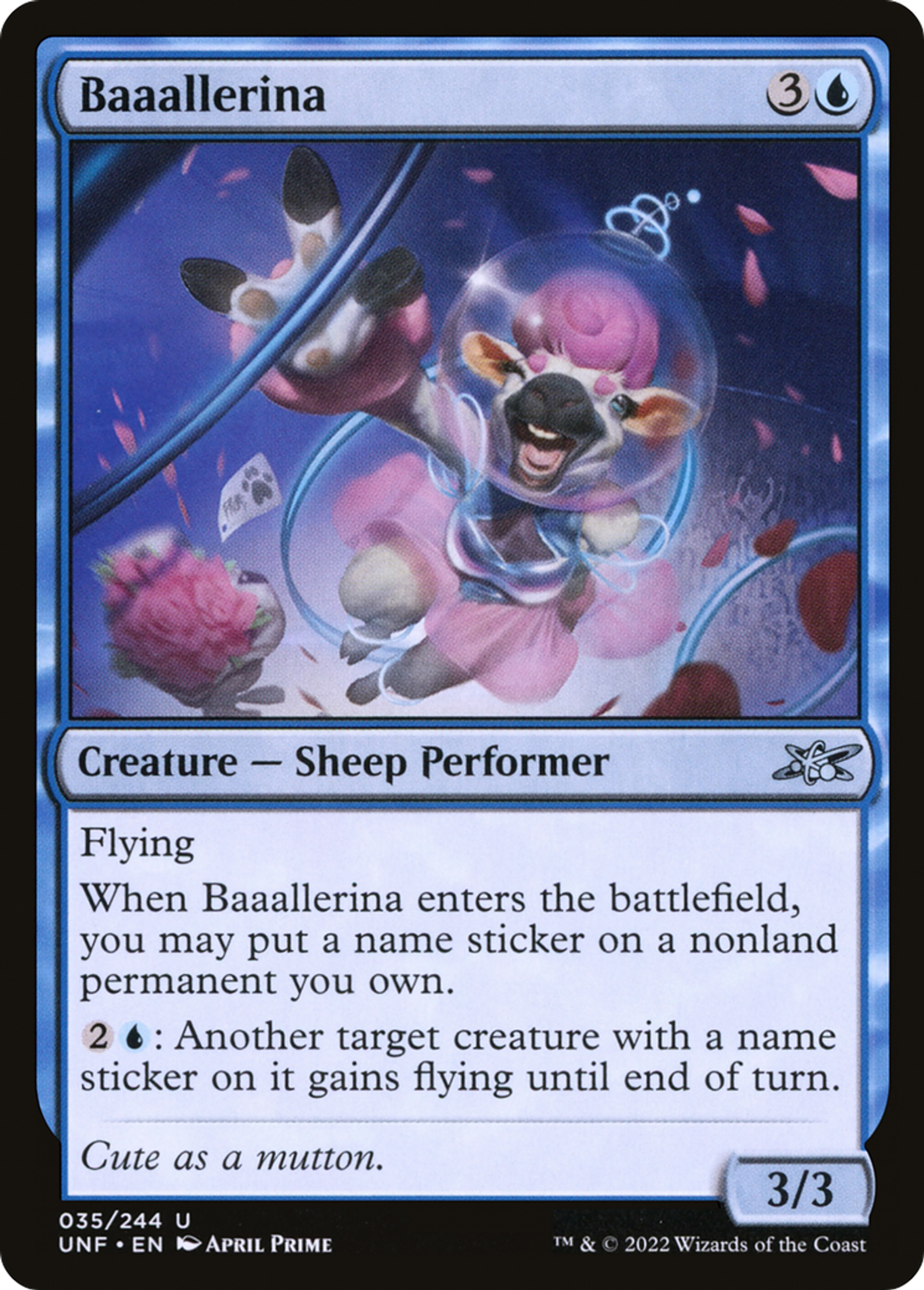 Baaallerina — Unfinity — Magic: The Gathering