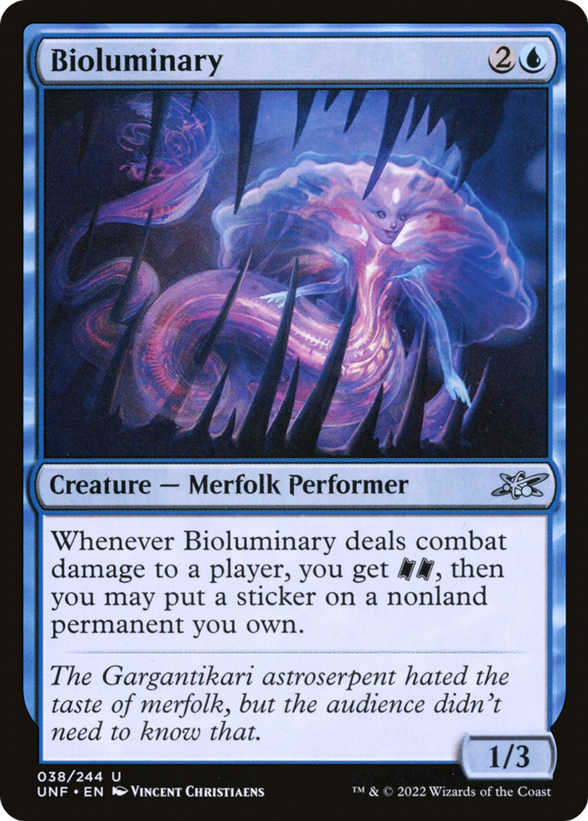 Bioluminary — Unfinity — Magic: The Gathering