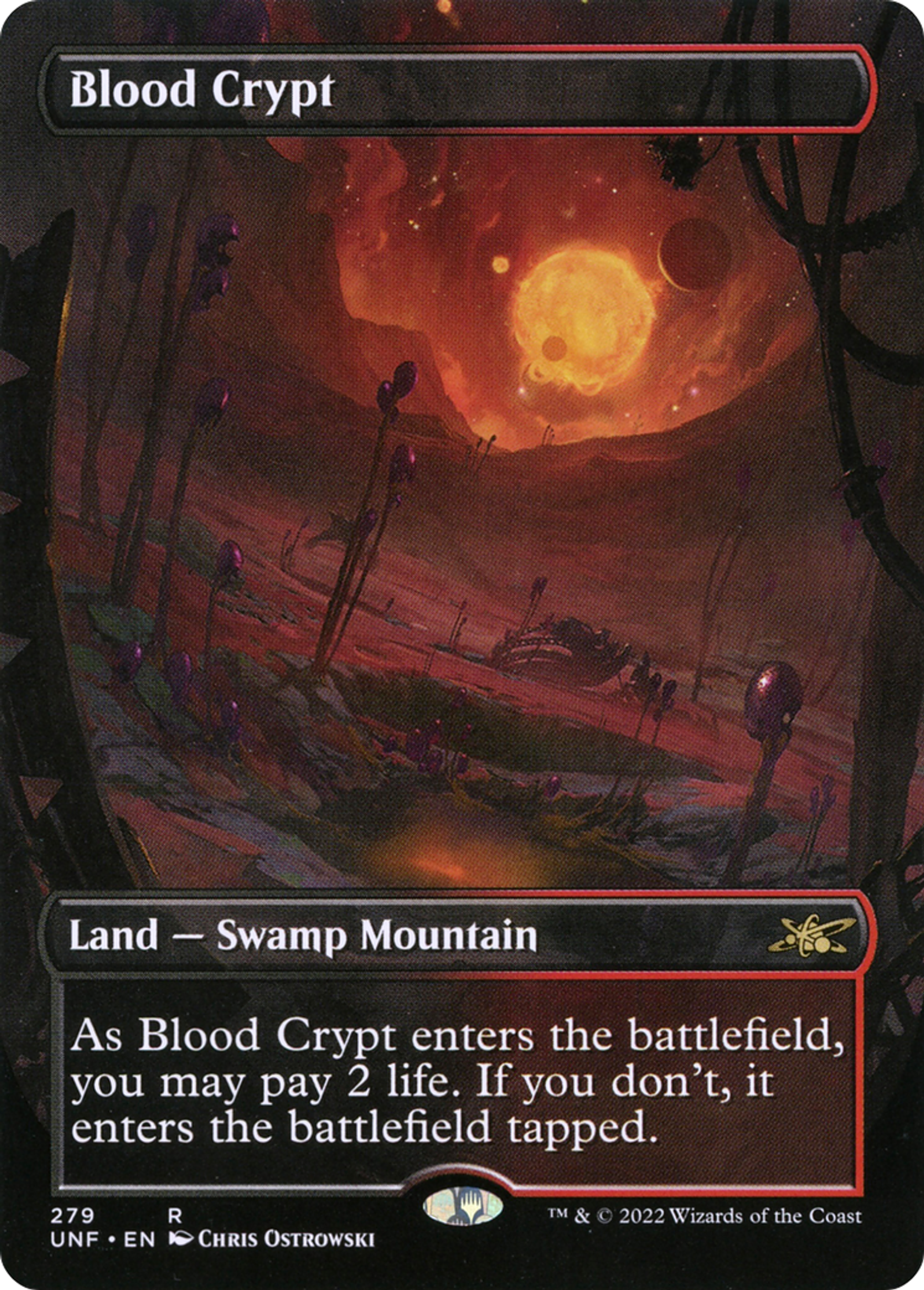 Blood Crypt — Unfinity — Magic: The Gathering