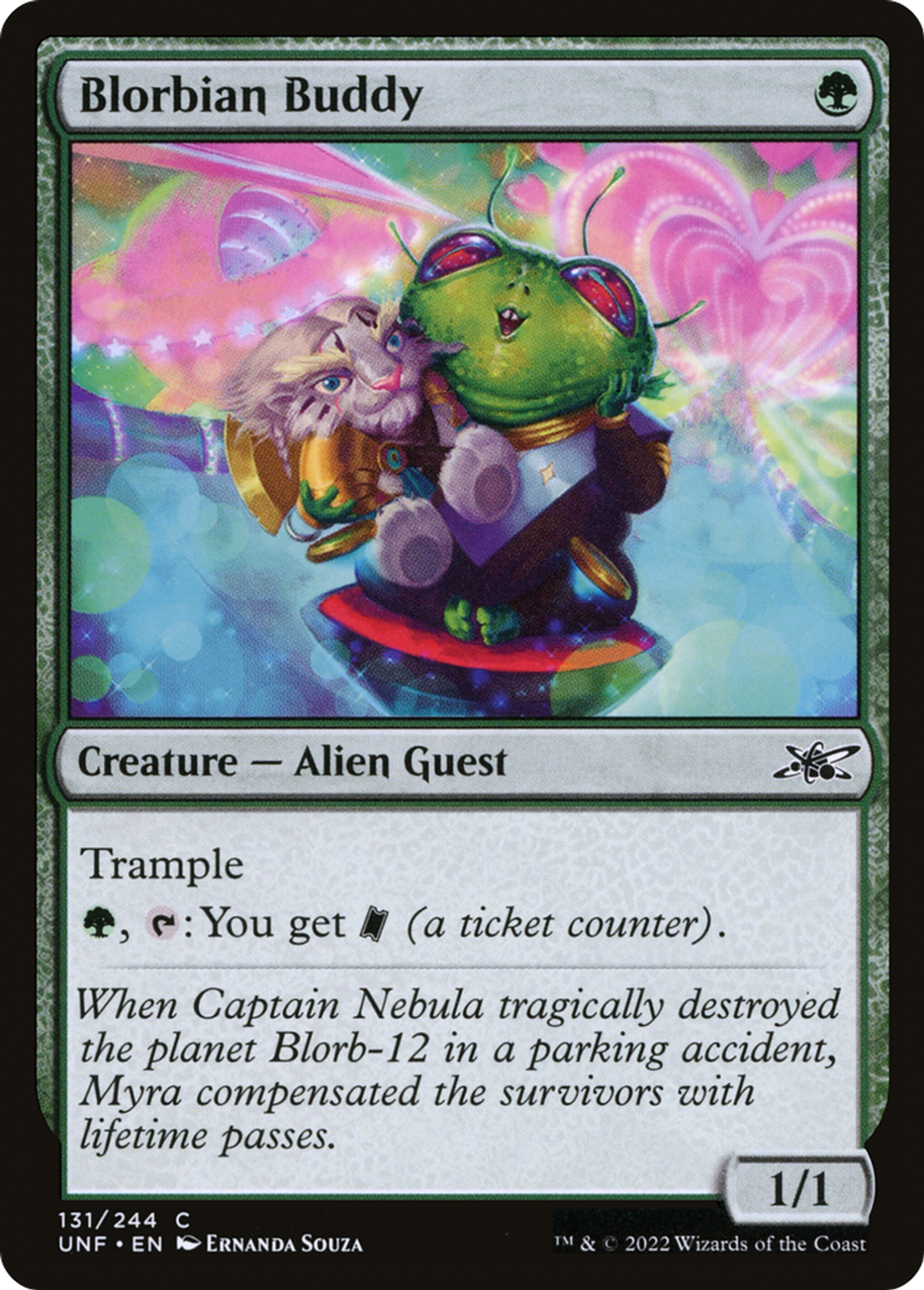 Blorbian Buddy — Unfinity — Magic: The Gathering