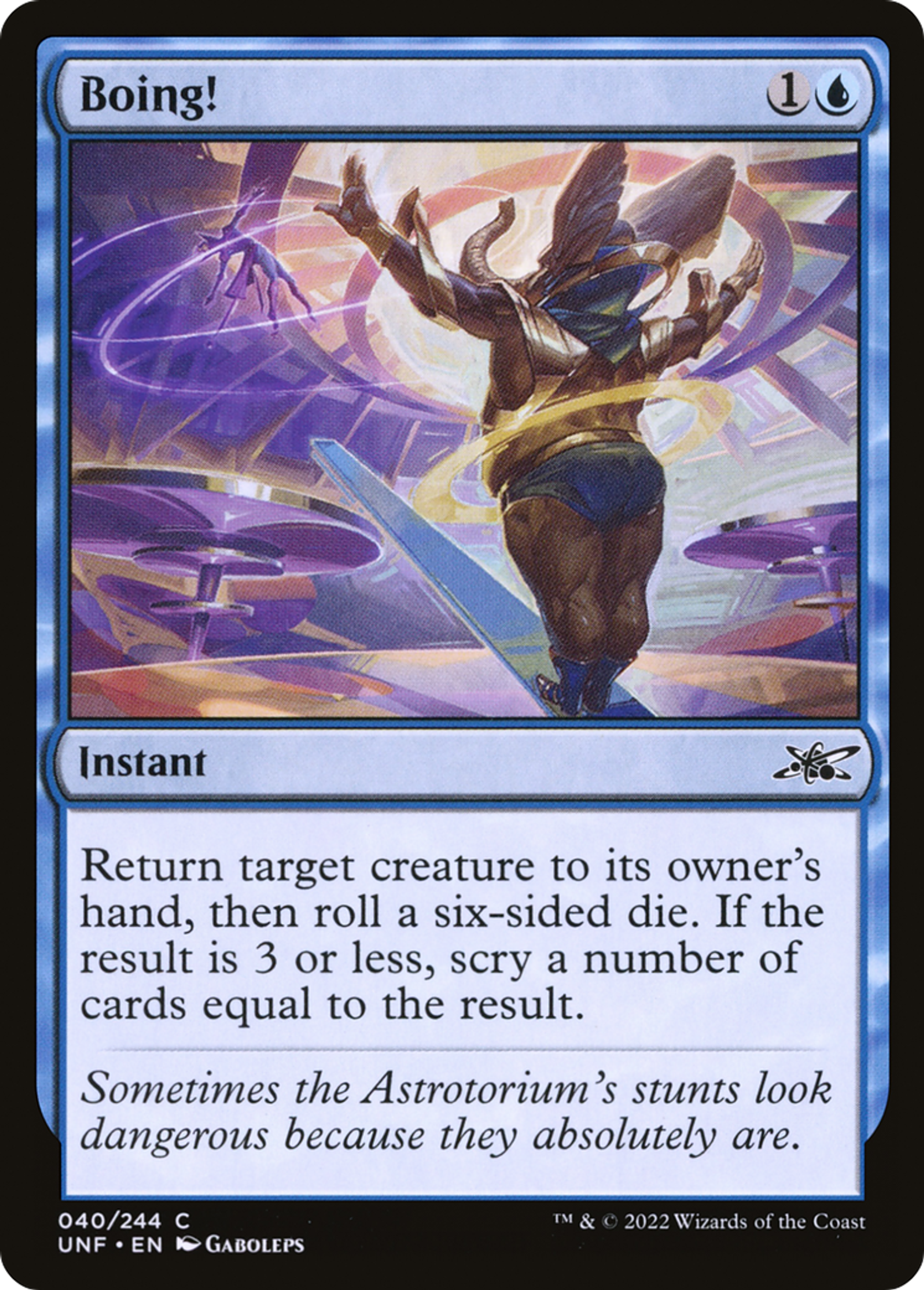 Boing! — Unfinity — Magic: The Gathering