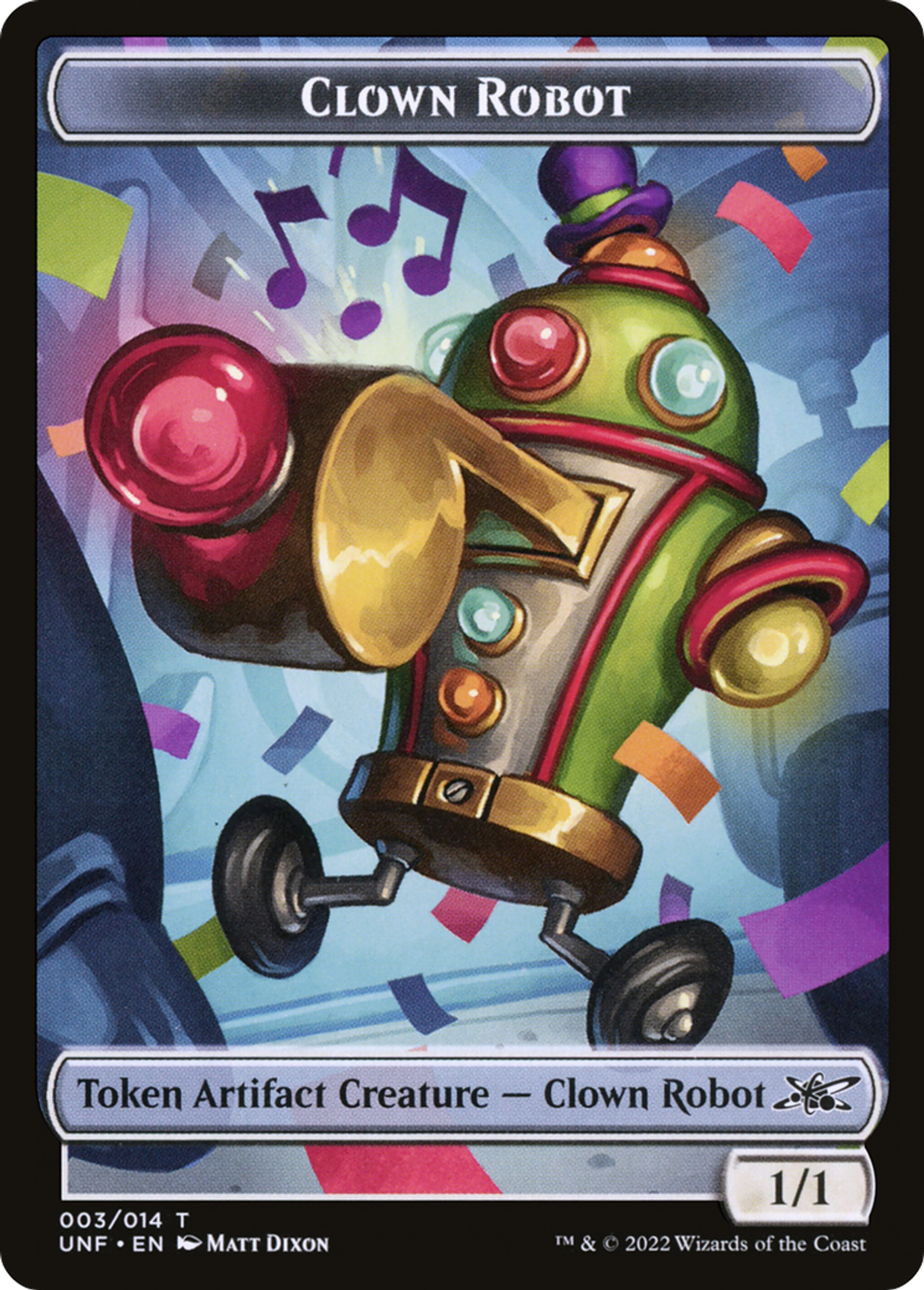 Clown Robot — Unfinity — Magic: The Gathering