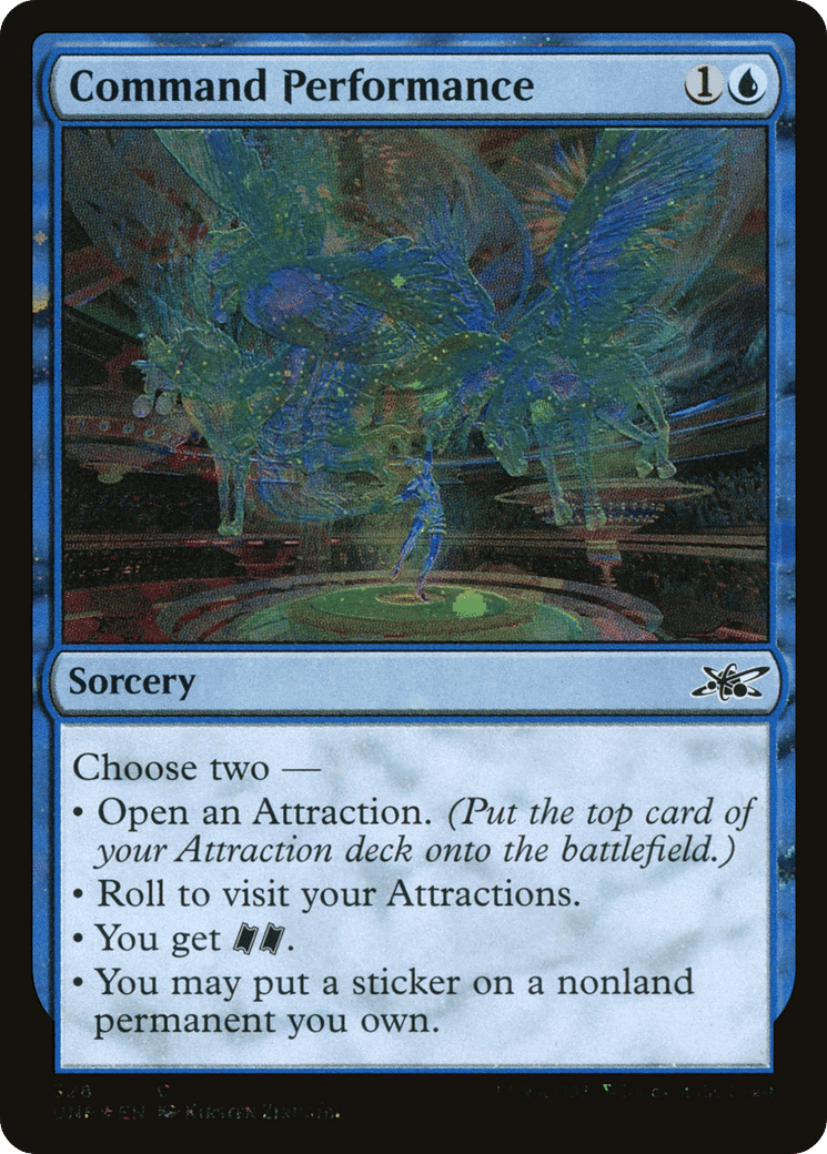 Command Performance — Unfinity — Magic: The Gathering