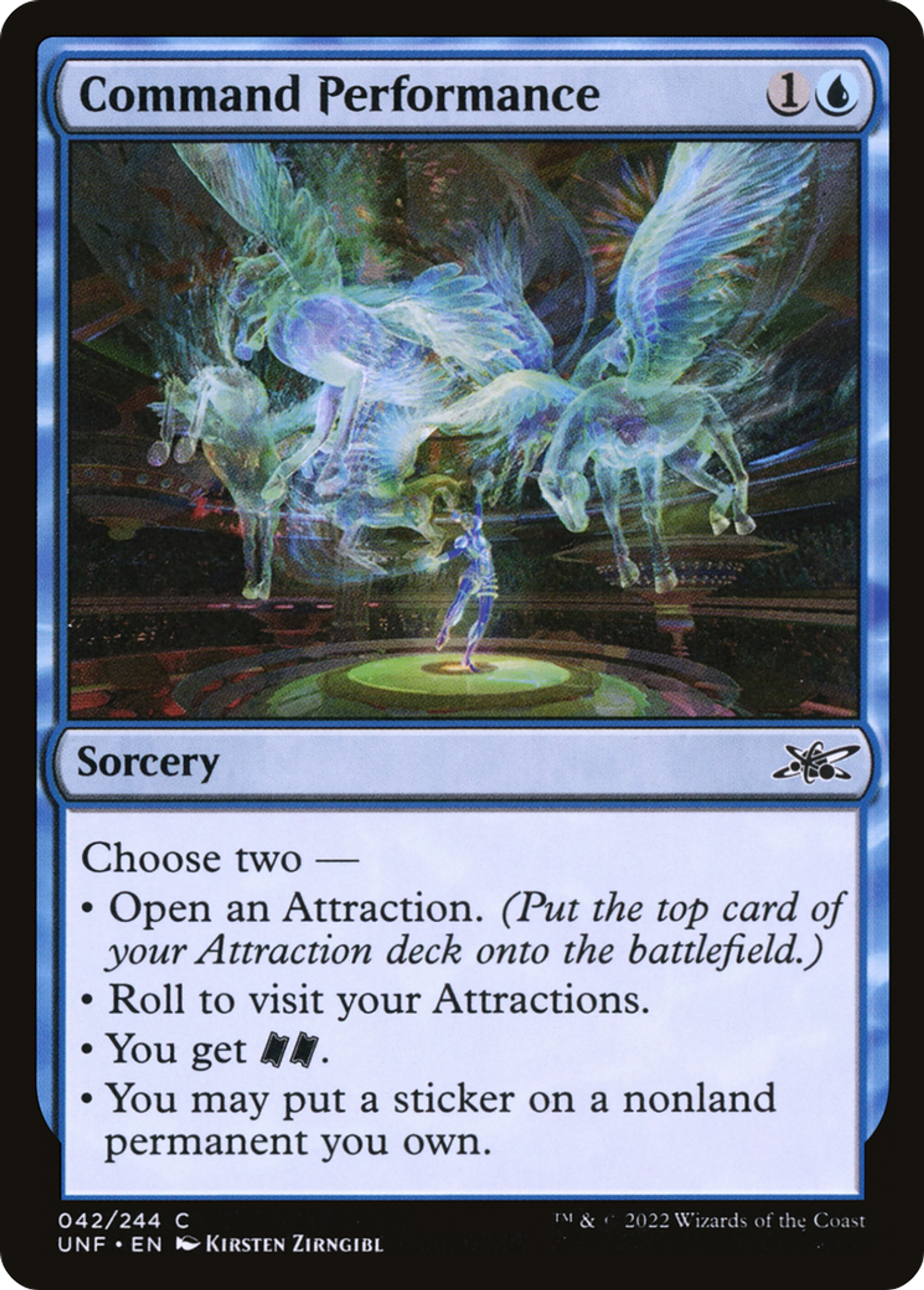 Command Performance — Unfinity — Magic: The Gathering
