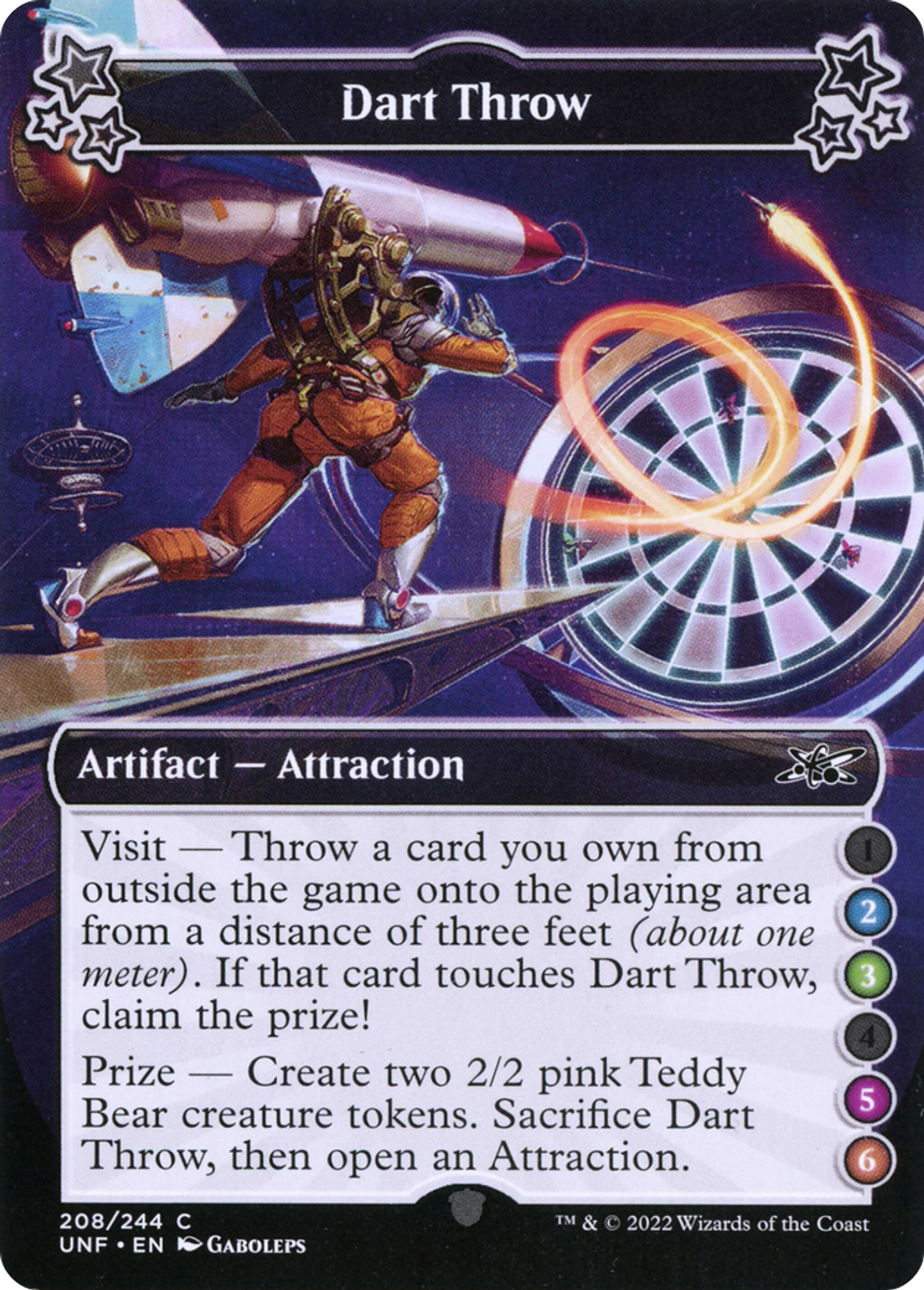 Dart Throw — Unfinity — Magic: The Gathering