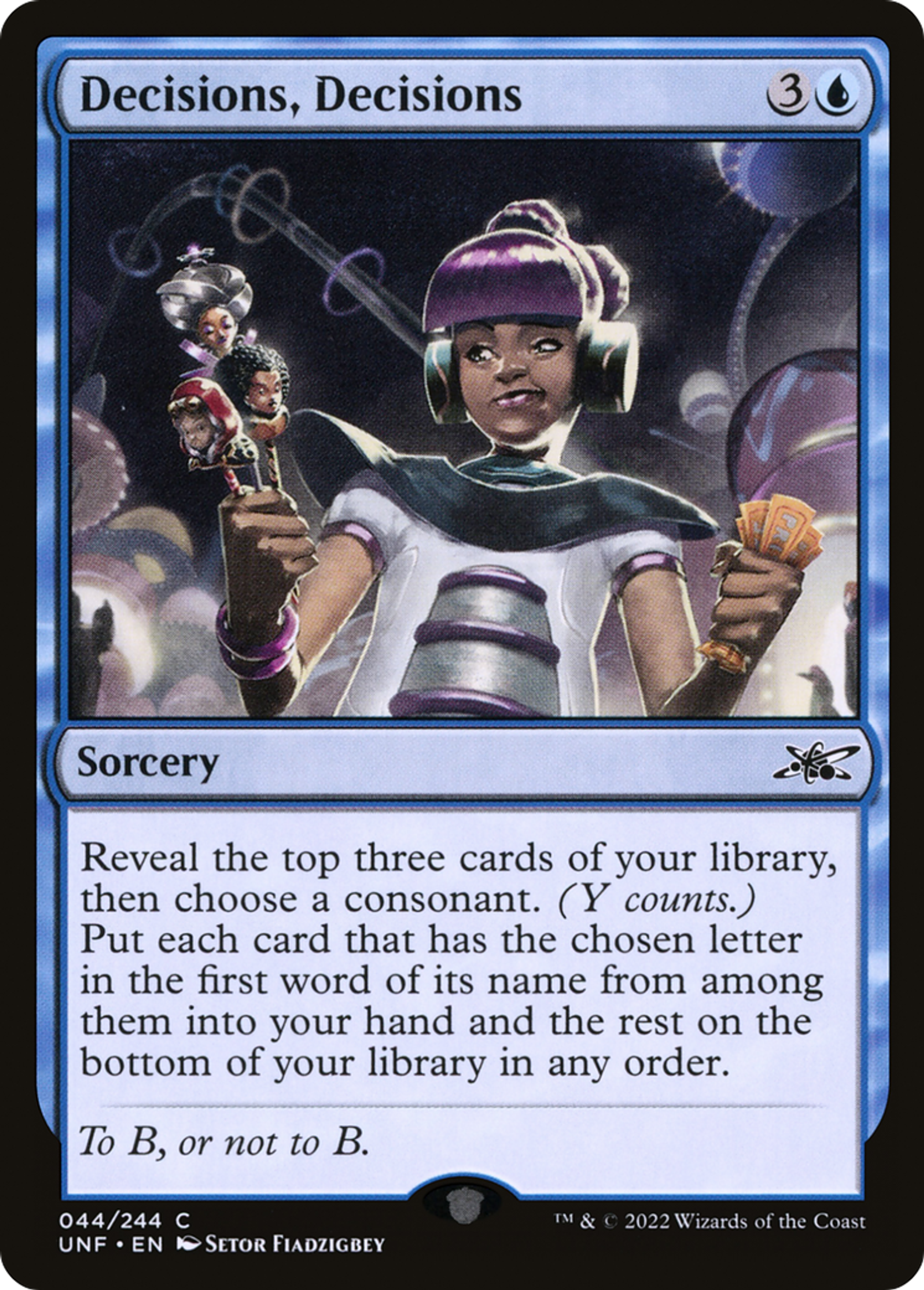Decisions, Decisions — Unfinity — Magic: The Gathering