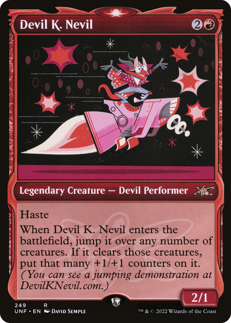 Devil K. Nevil — Unfinity — Magic: The Gathering