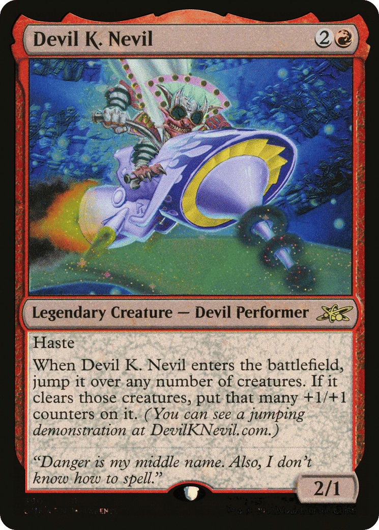 Devil K. Nevil — Unfinity — Magic: The Gathering