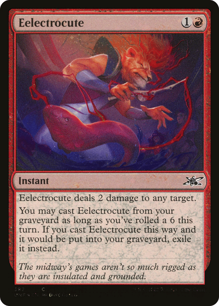 Eelectrocute — Unfinity — Magic: The Gathering