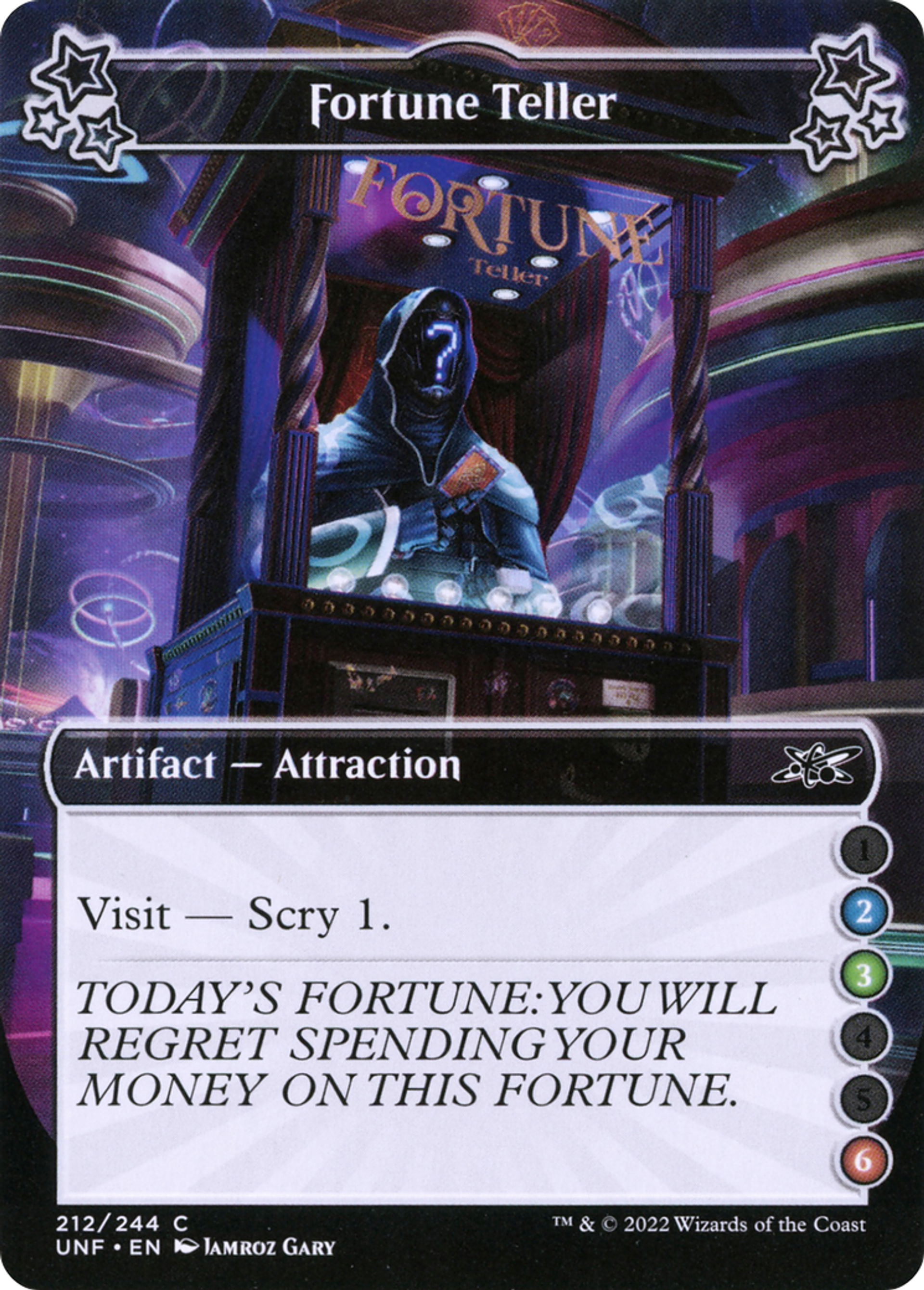 Fortune Teller — Unfinity — Magic: The Gathering