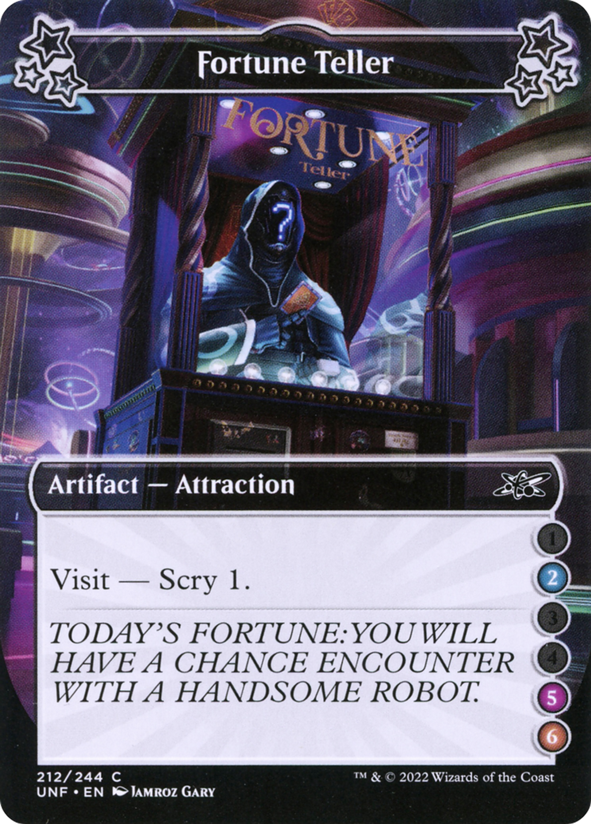 Fortune Teller — Unfinity — Magic: The Gathering