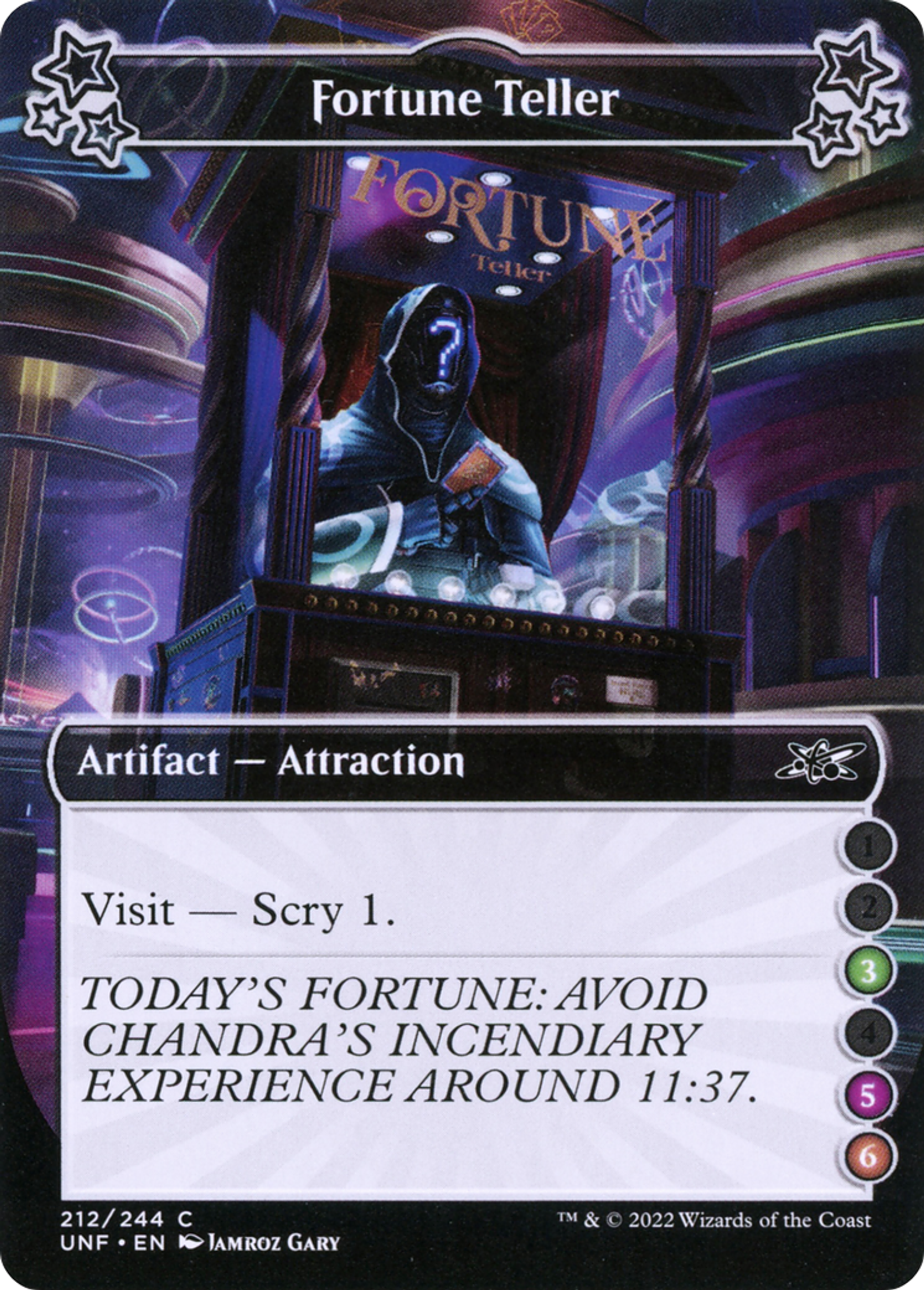 Fortune Teller — Unfinity — Magic: The Gathering