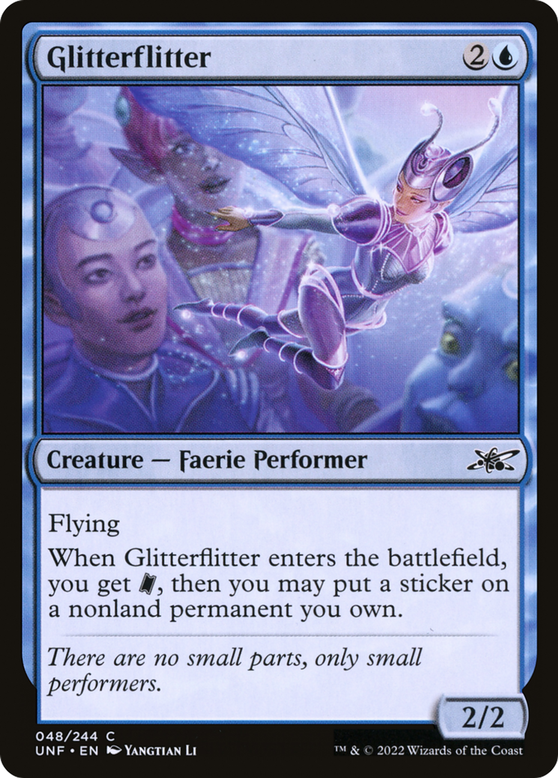 Glitterflitter — Unfinity — Magic: The Gathering