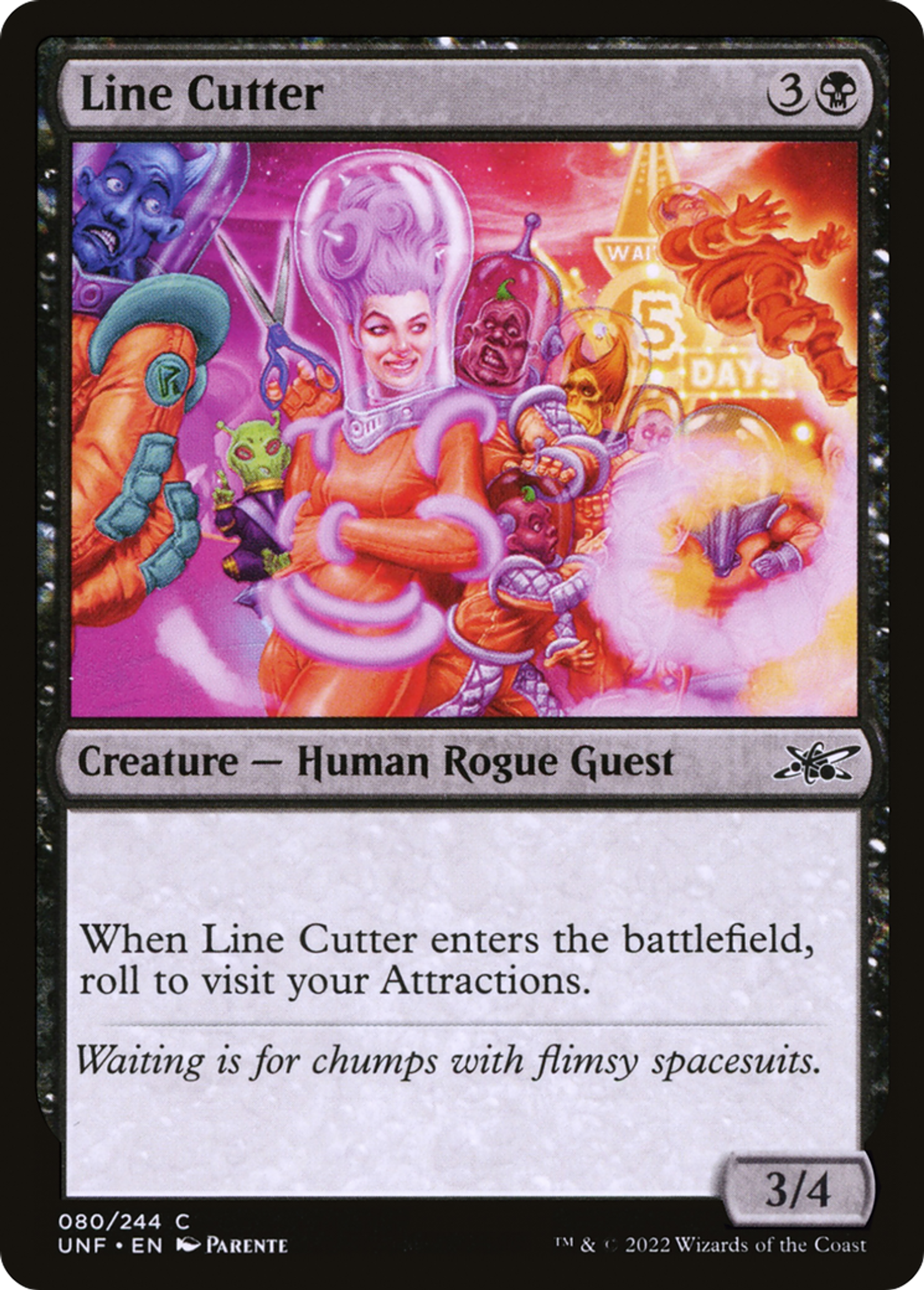 Line Cutter — Unfinity — Magic: The Gathering