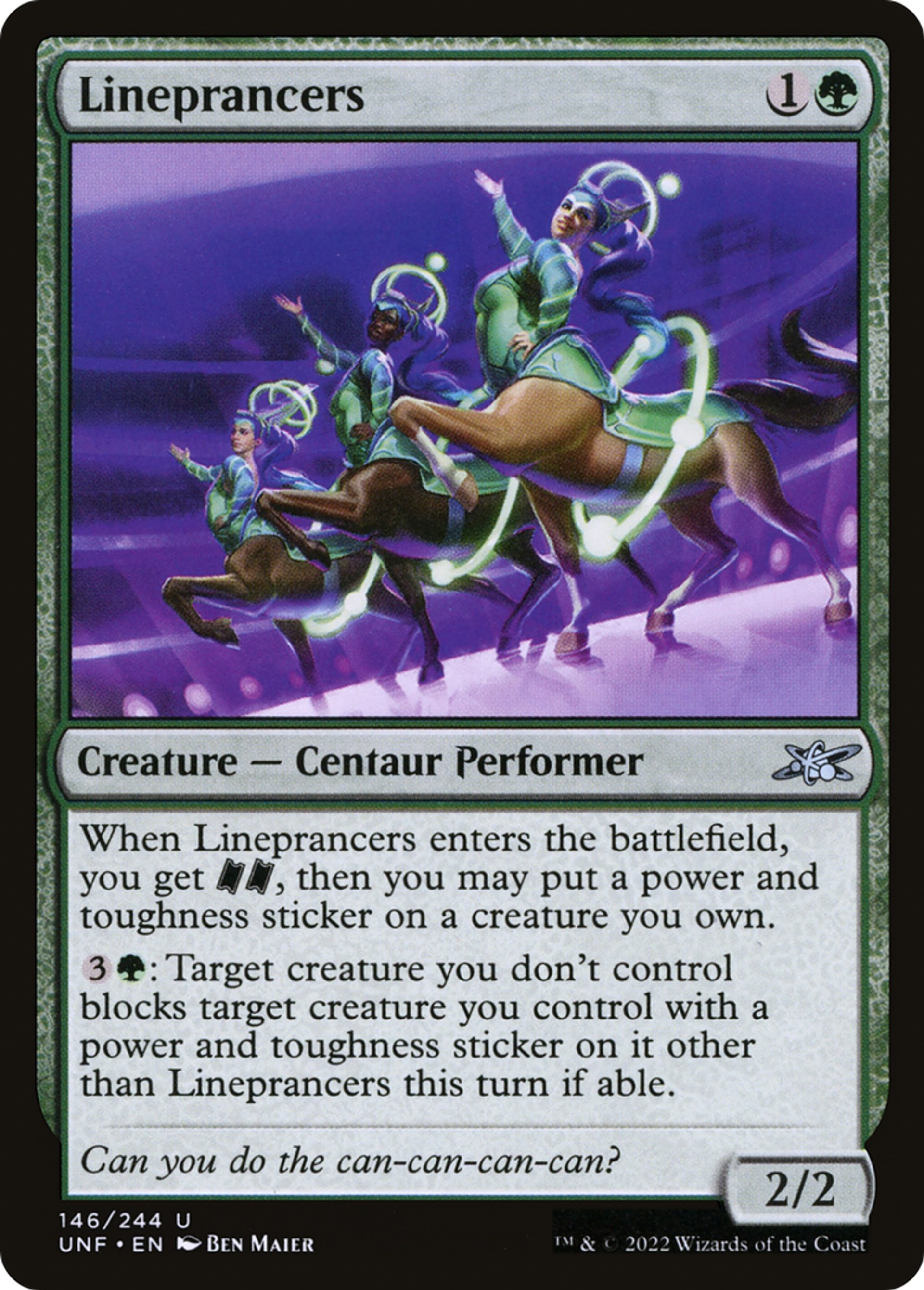 Lineprancers — Unfinity — Magic: The Gathering