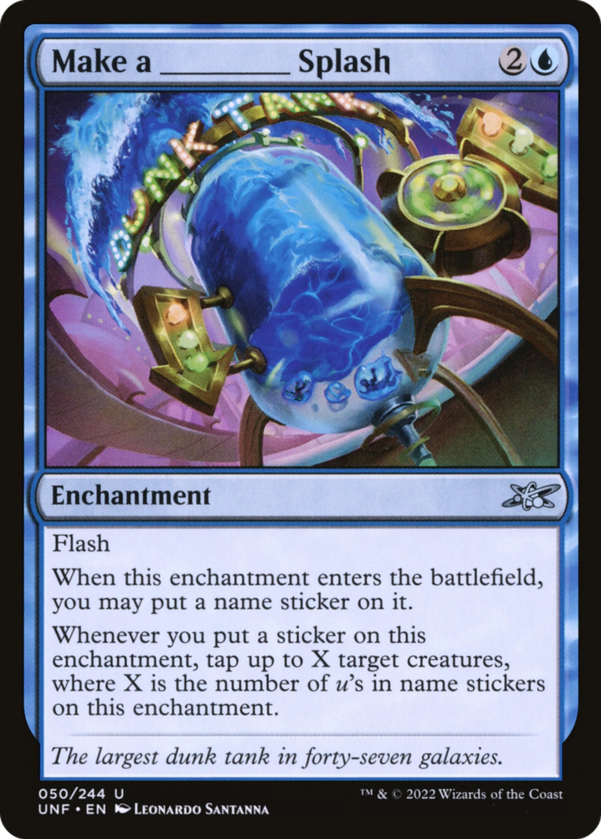 Make a _____ Splash — Unfinity — Magic: The Gathering