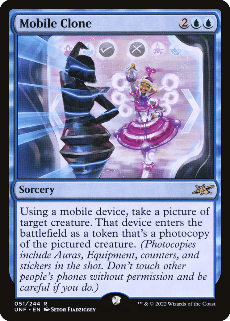Mobile Clone — Unfinity — Magic: The Gathering