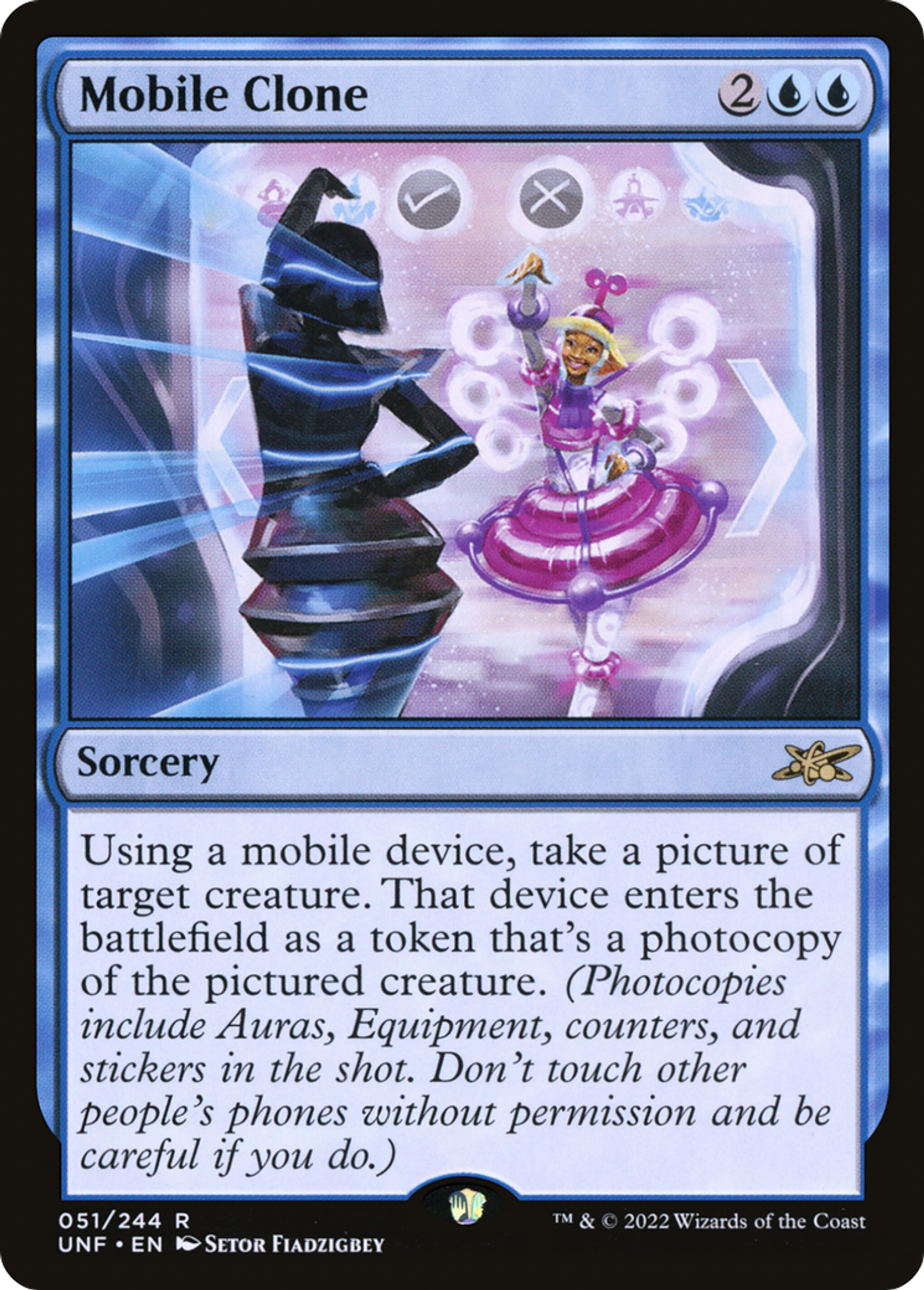 Mobile Clone — Unfinity — Magic: The Gathering