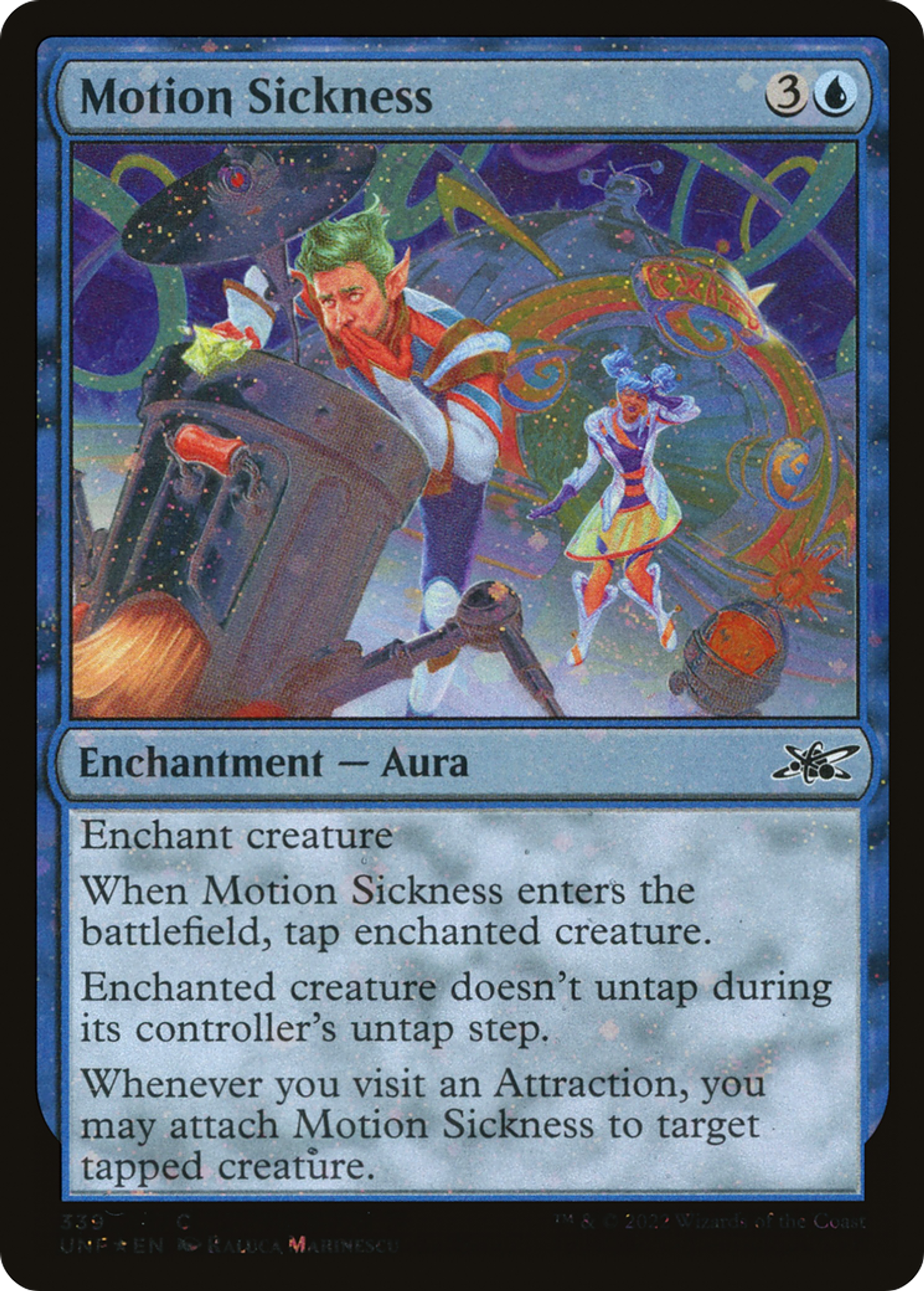 Motion Sickness — Unfinity — Magic: The Gathering