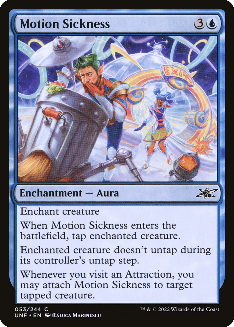 Motion Sickness — Unfinity — Magic: The Gathering