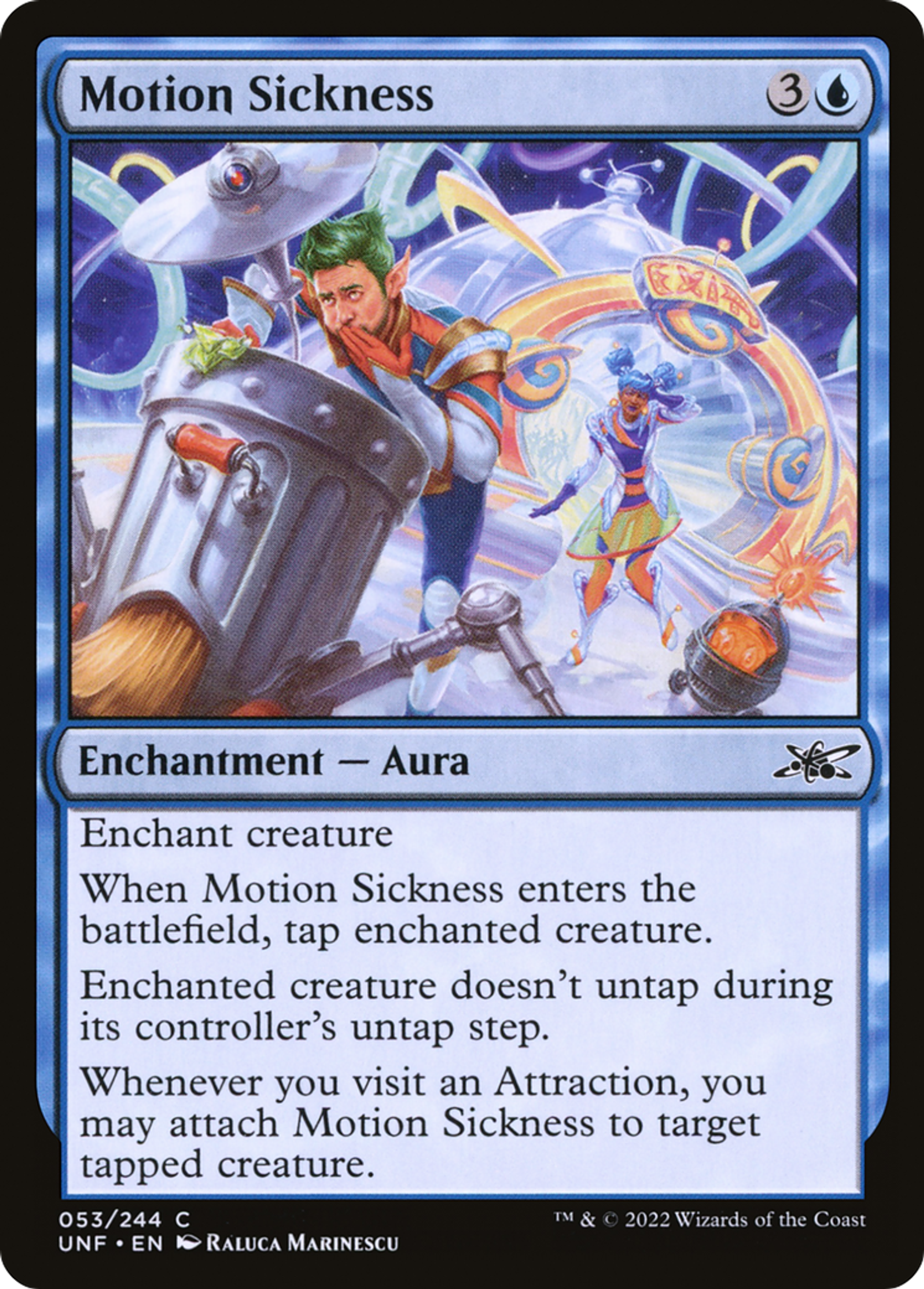 Motion Sickness — Unfinity — Magic: The Gathering