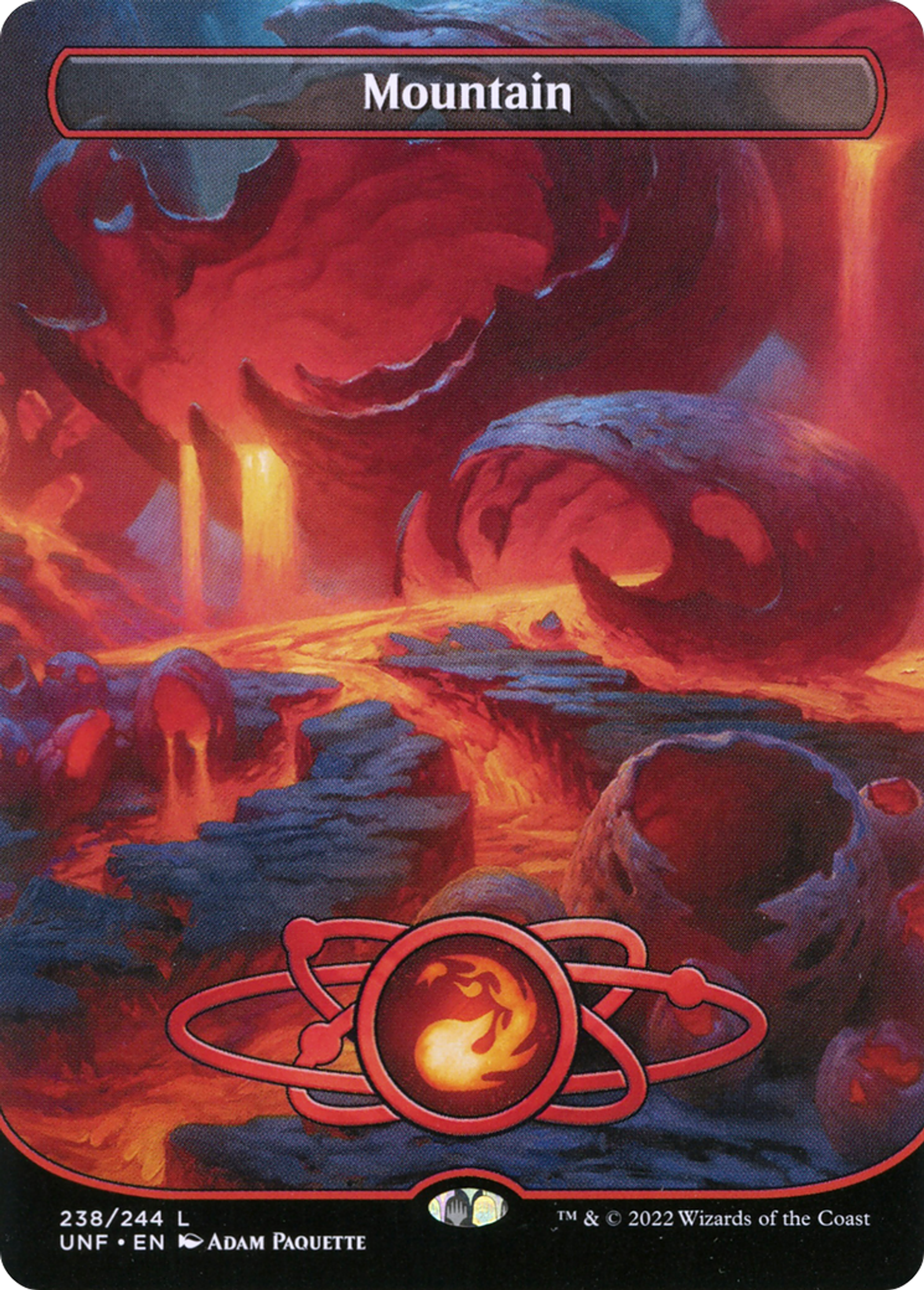 Mountain — Unfinity — Magic: The Gathering