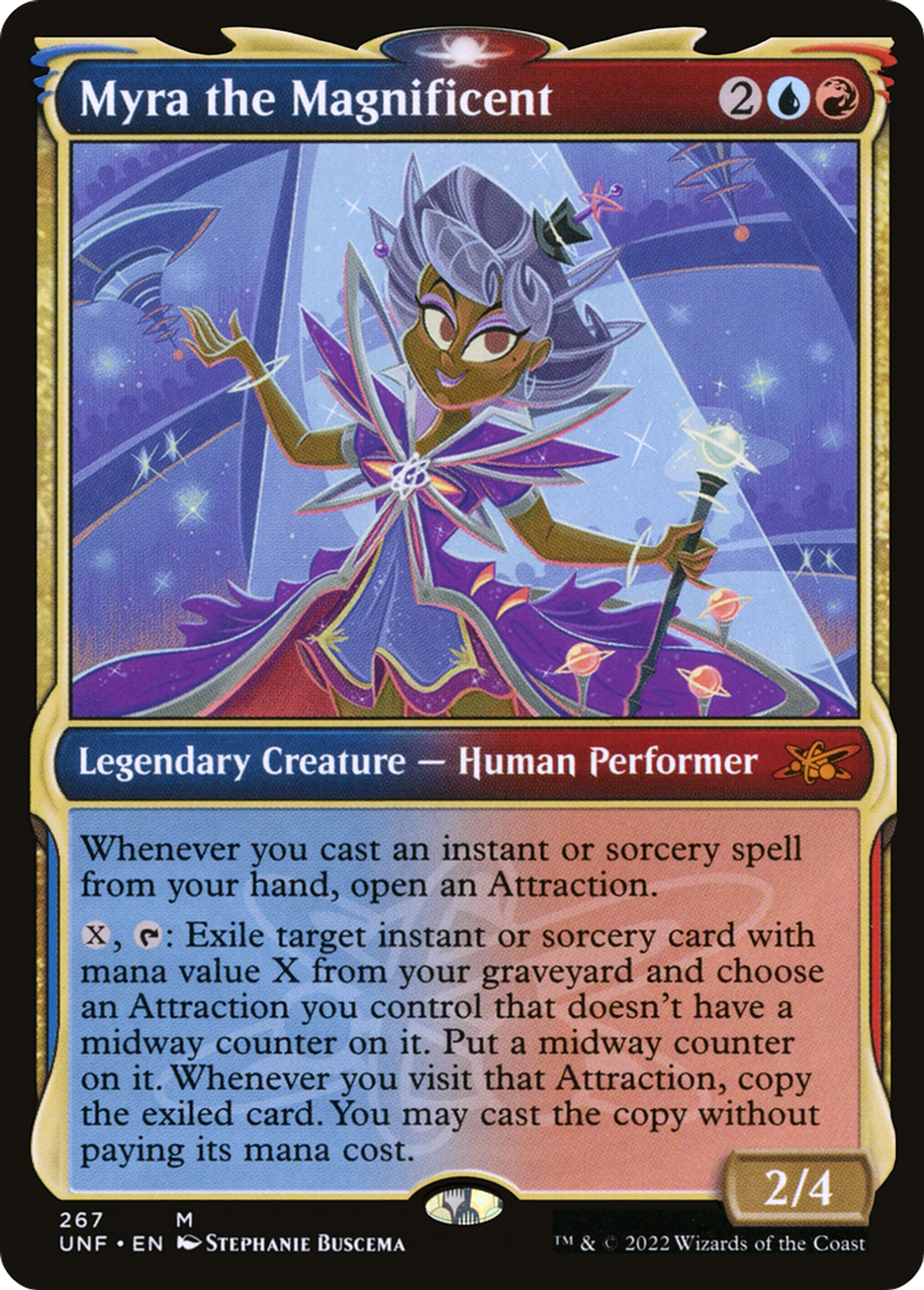Myra the Magnificent — Unfinity — Magic: The Gathering