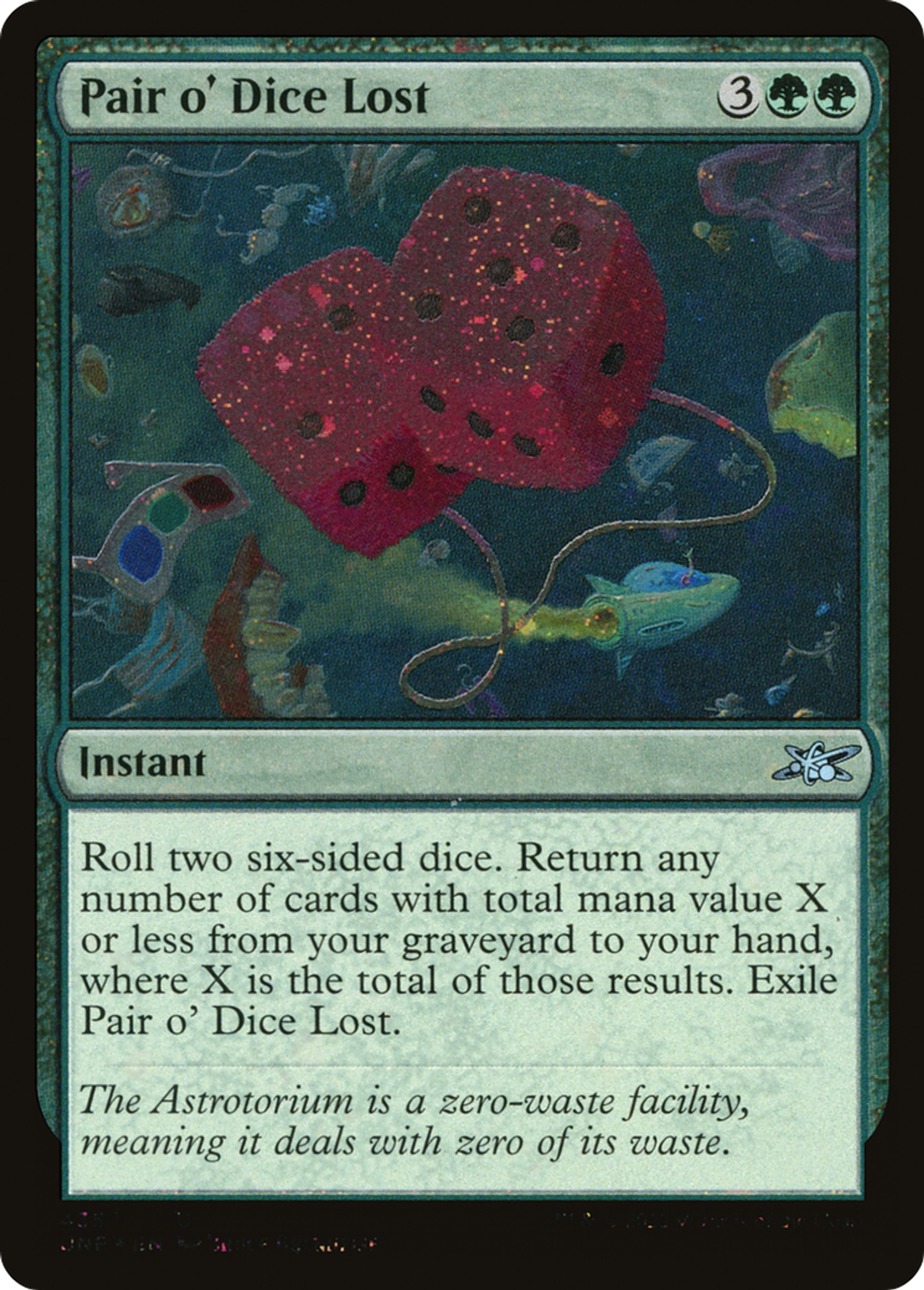 Pair o' Dice Lost — Unfinity — Magic: The Gathering