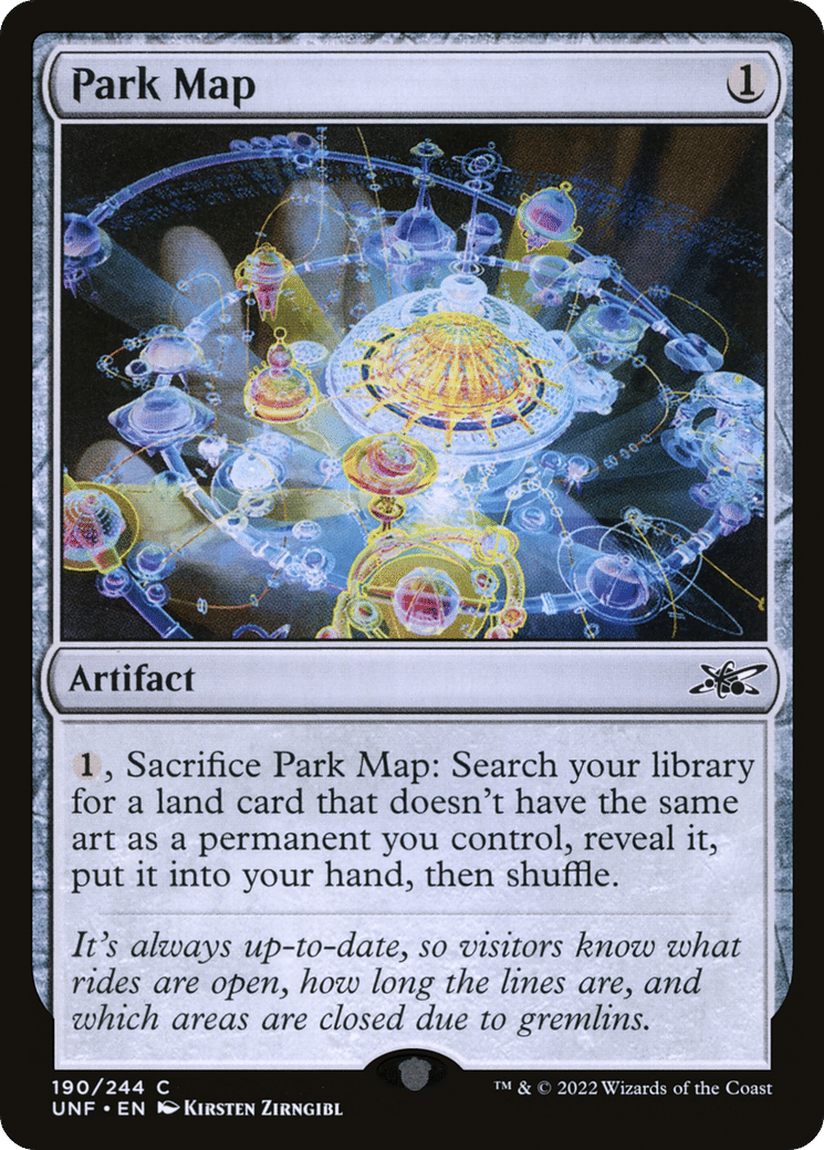 Park Map — Unfinity — Magic: The Gathering