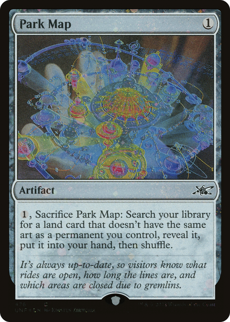 Park Map — Unfinity — Magic: The Gathering
