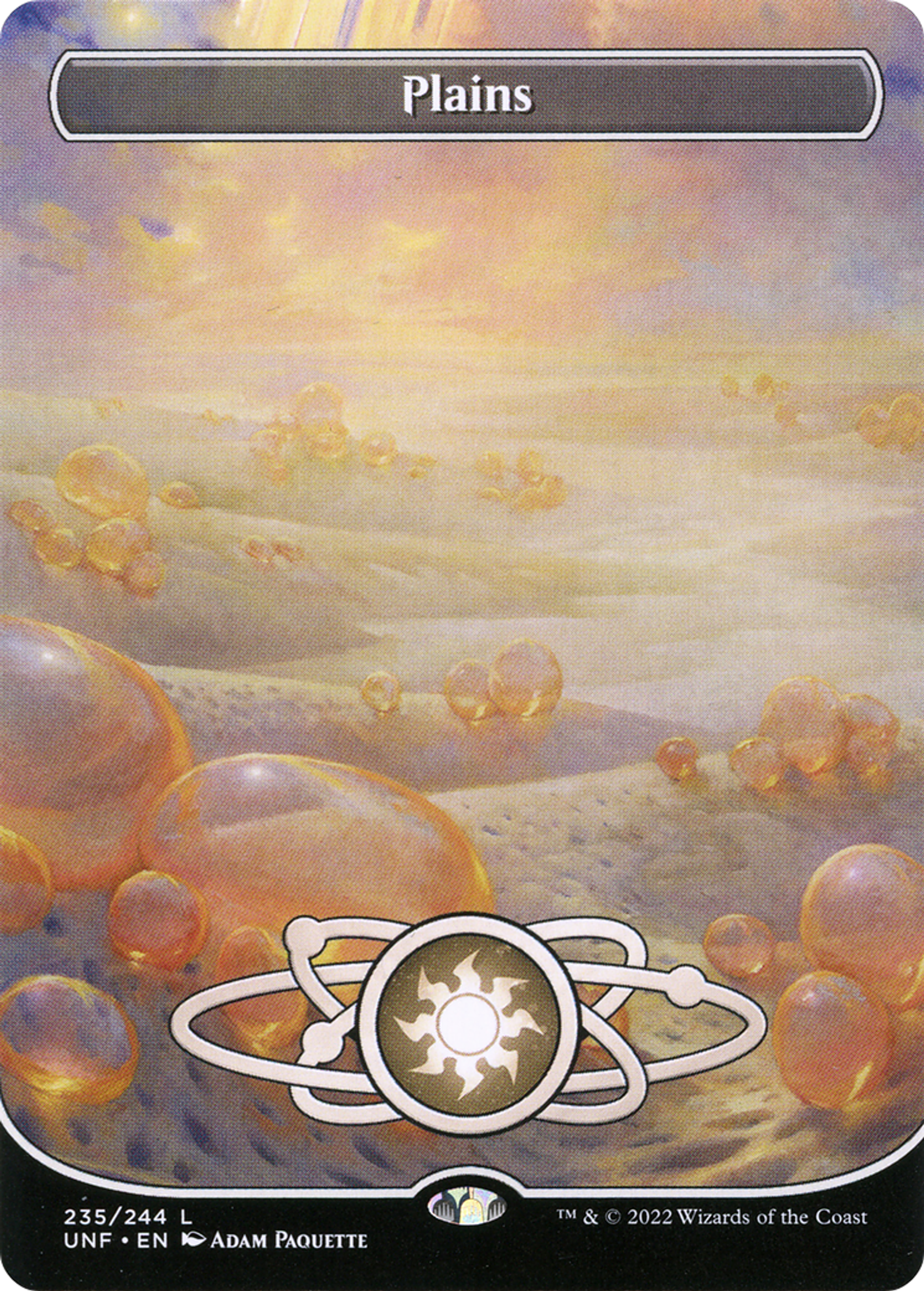 Plains — Unfinity — Magic: The Gathering