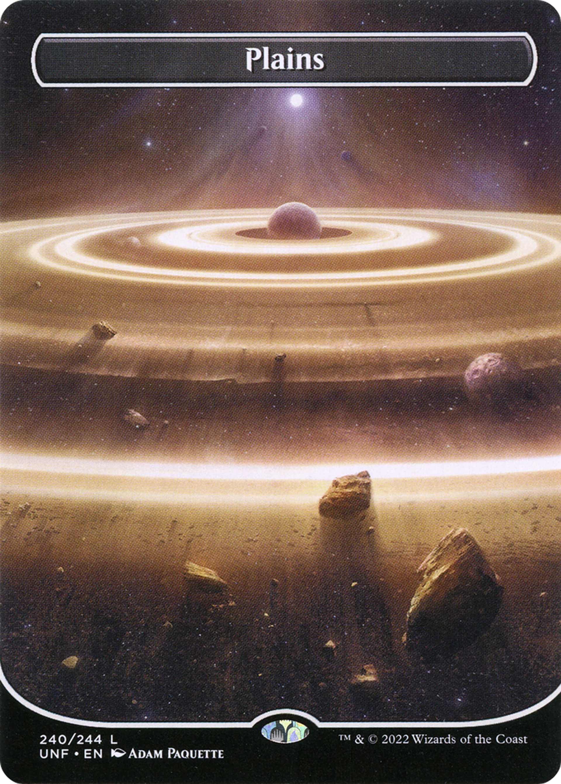 Plains — Unfinity — Magic: The Gathering