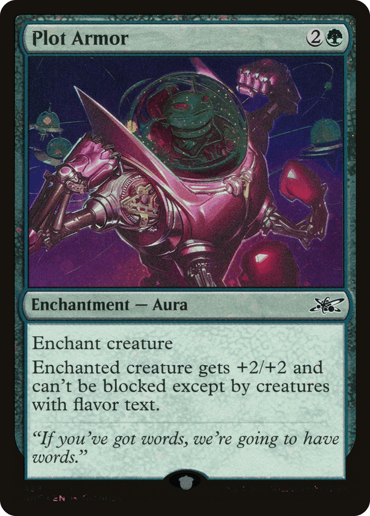 Plot Armor — Unfinity — Magic: The Gathering