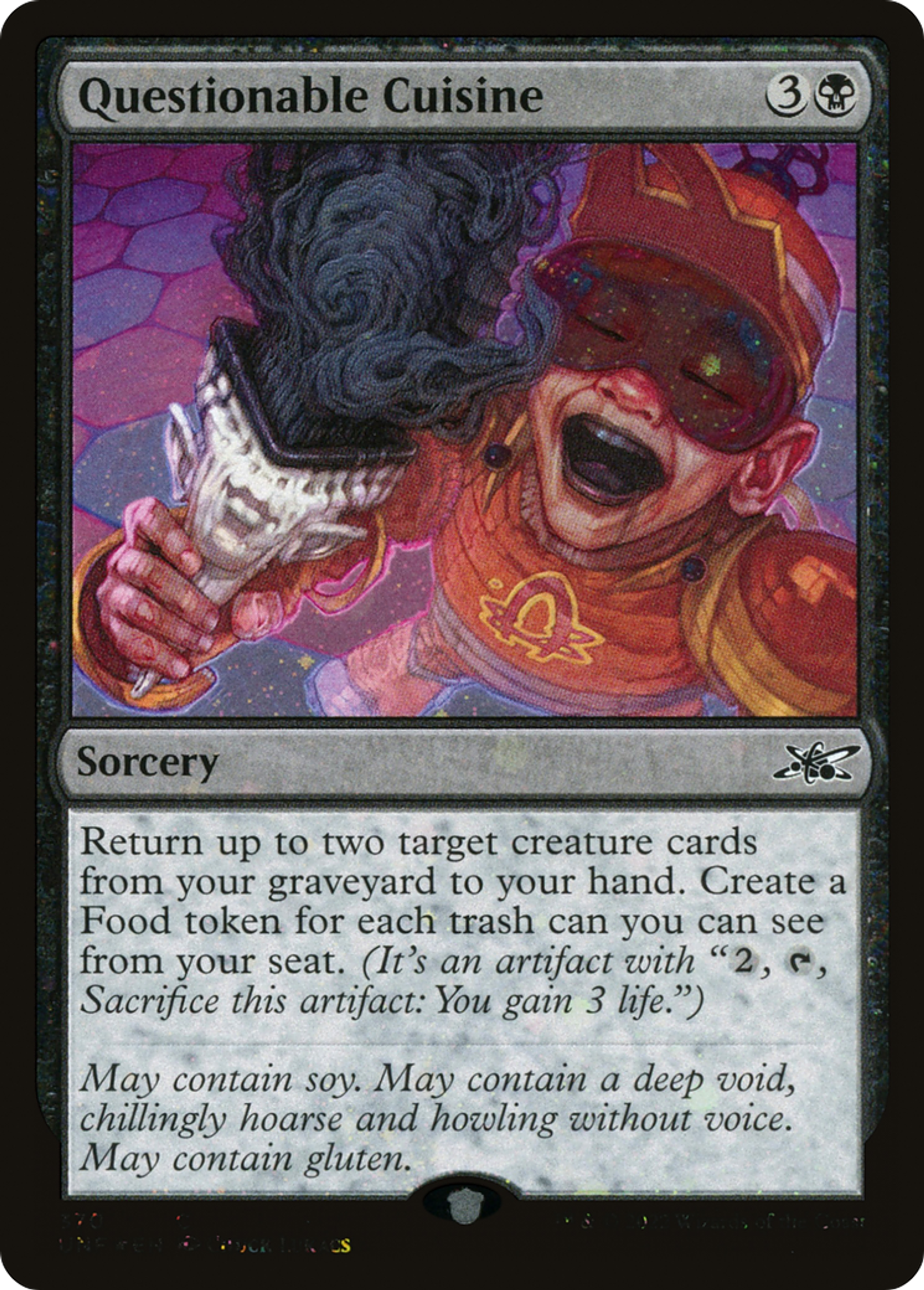Questionable Cuisine — Unfinity — Magic: The Gathering