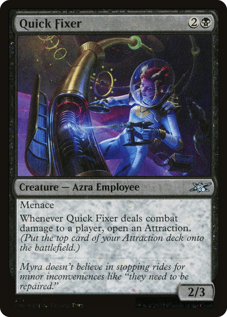 Quick Fixer — Unfinity — Magic: The Gathering