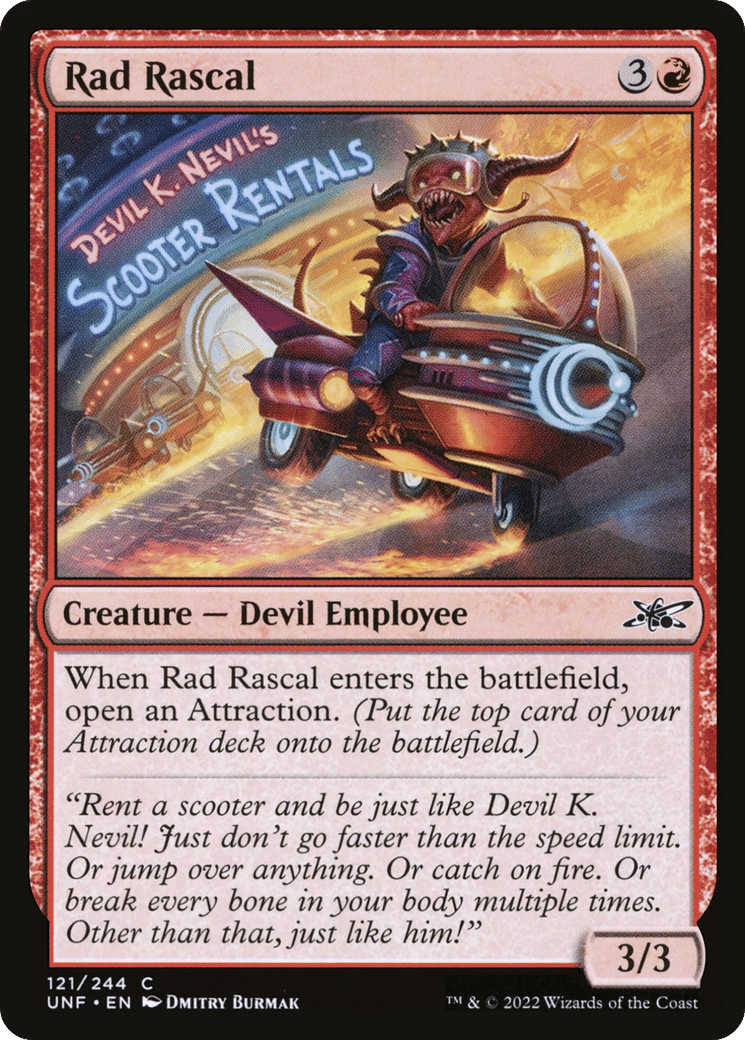 Rad Rascal — Unfinity — Magic: The Gathering