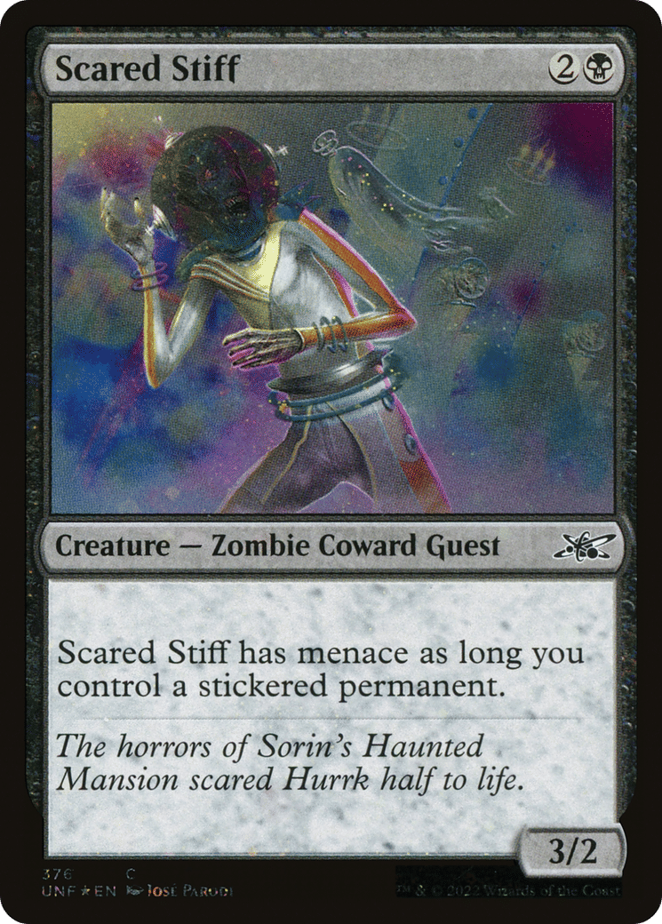 Scared Stiff — Unfinity — Magic: The Gathering