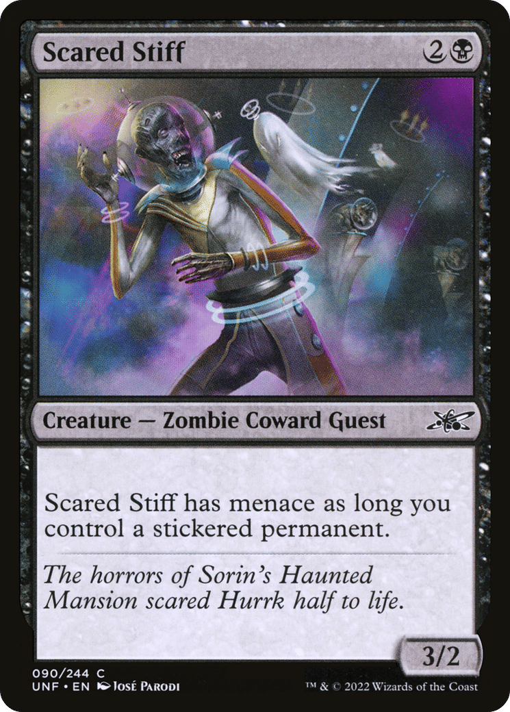 Scared Stiff — Unfinity — Magic: The Gathering