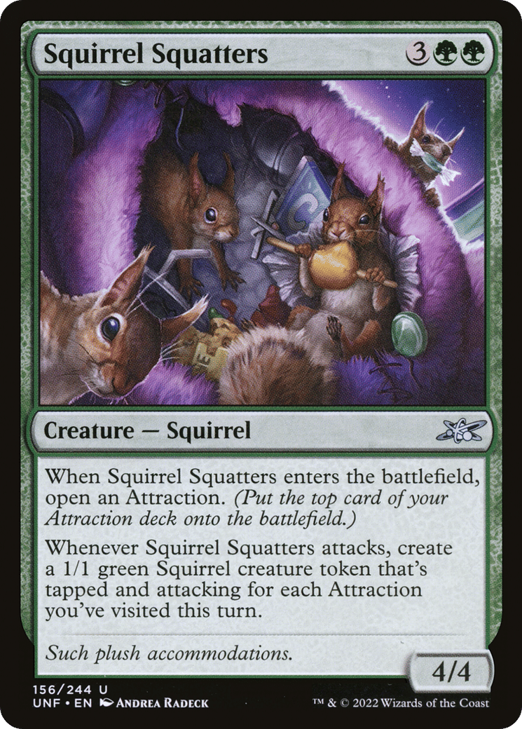 Squirrel Squatters — Unfinity — Magic: The Gathering