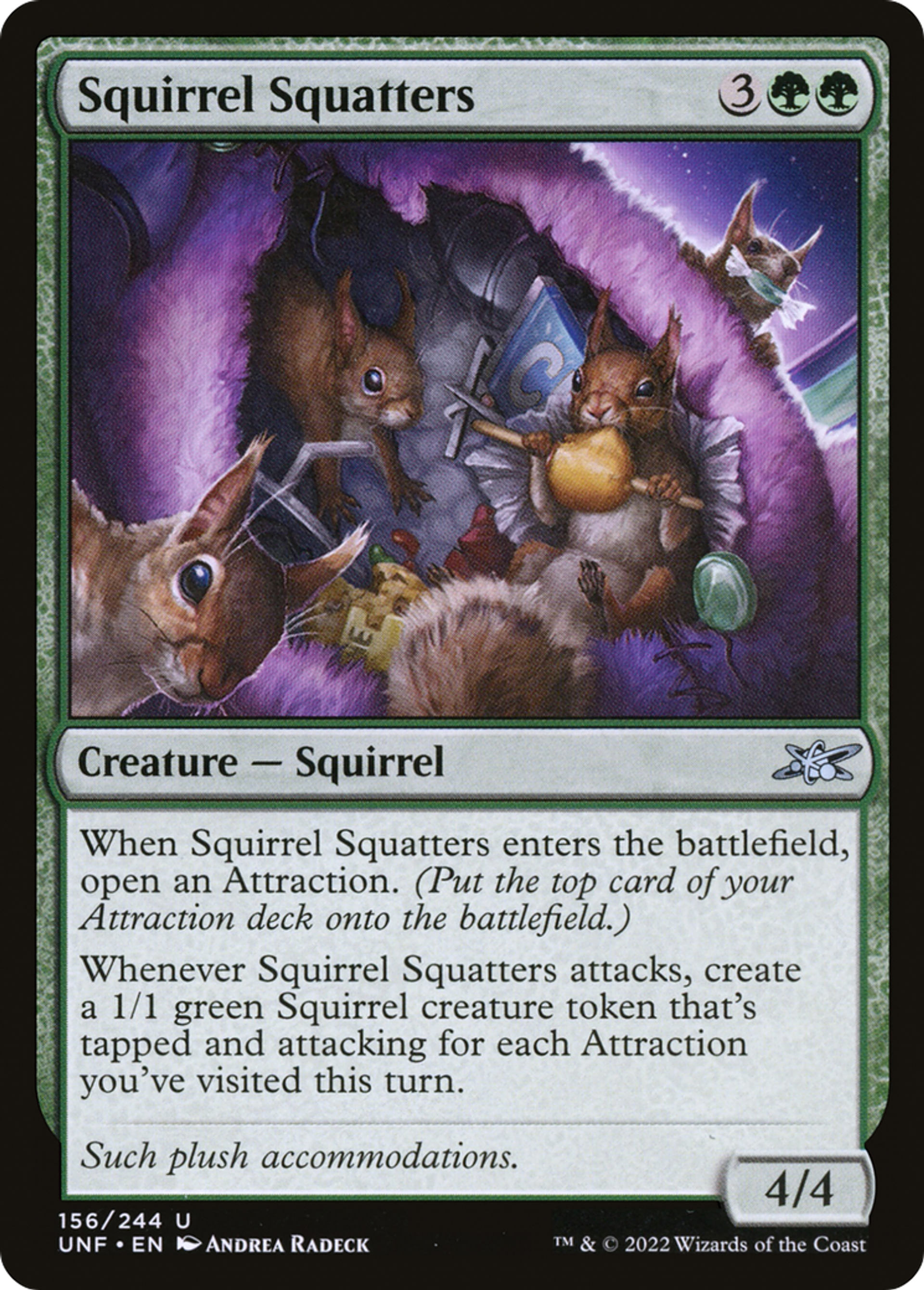 Squirrel Squatters — Unfinity — Magic: The Gathering