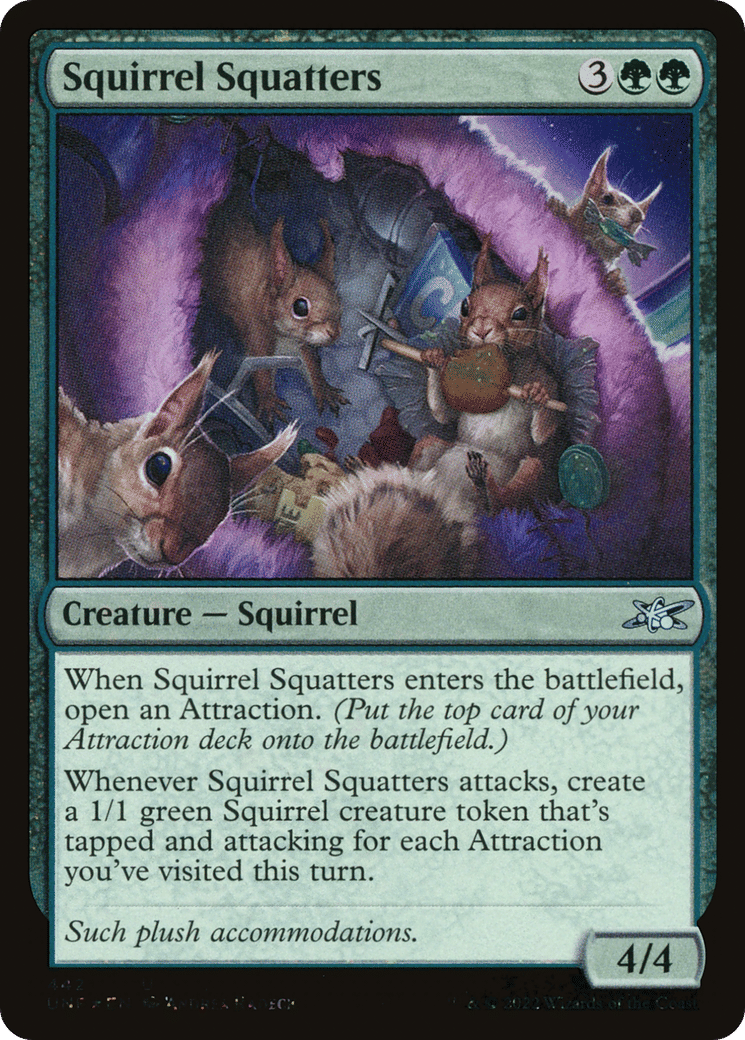 Squirrel Squatters — Unfinity — Magic: The Gathering